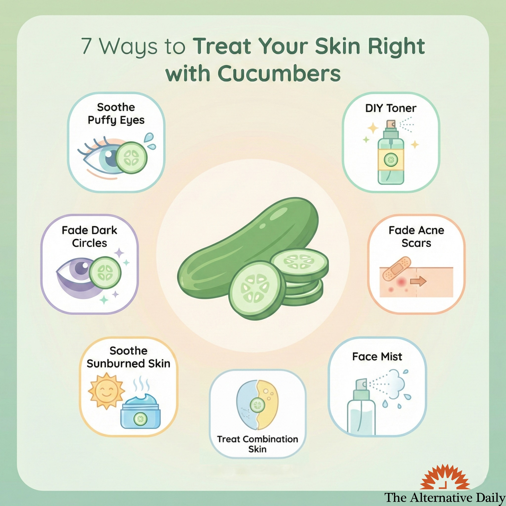 The Alternative - 🥒Did you know cucumbers are 95% water? That makes ...