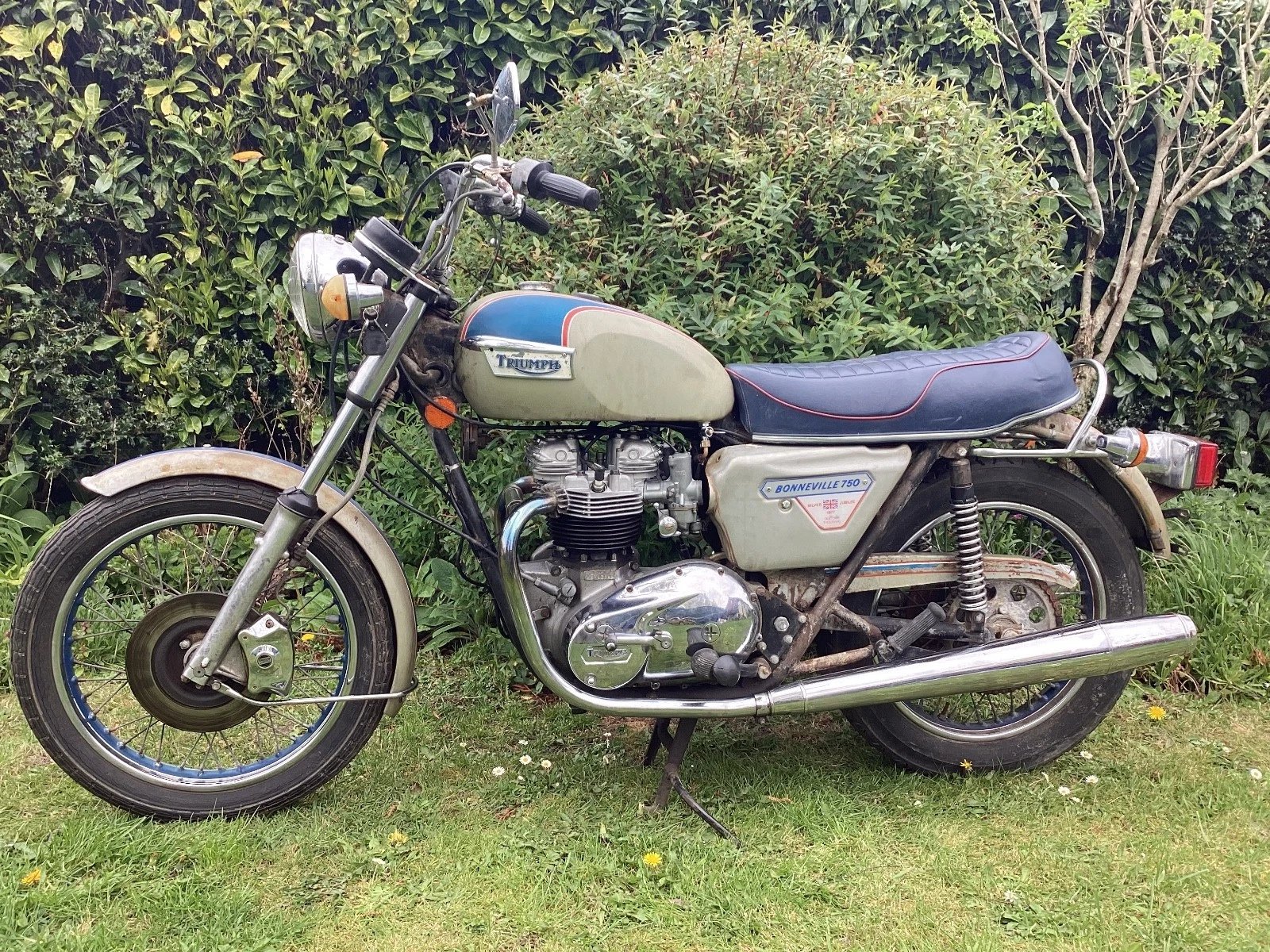 Original 1970 TR6R and Bonneville Silver Jubilee Triumphs