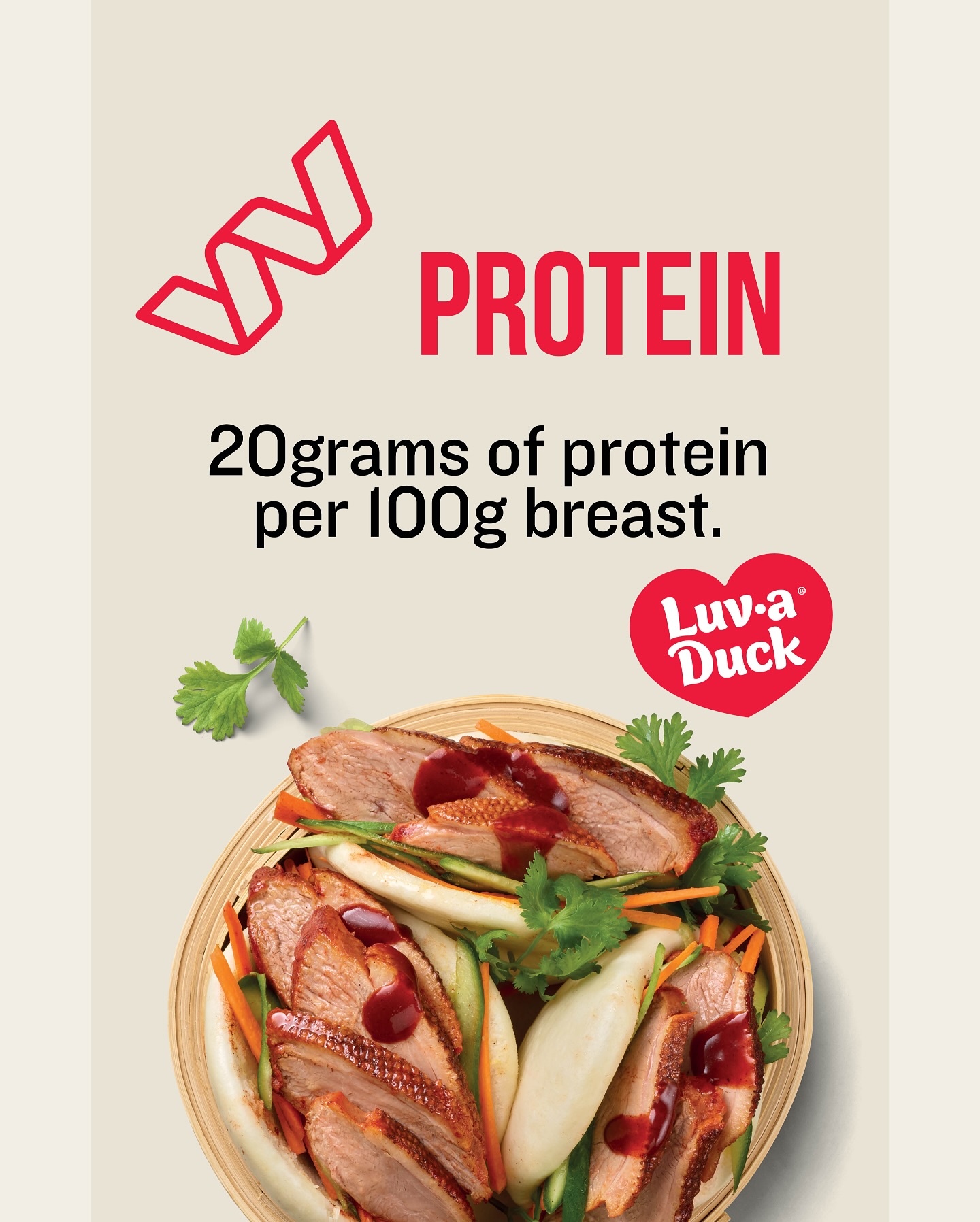 Luv-a-Duck - Protein-packed. Ready to impress. With 20g of protein per ...