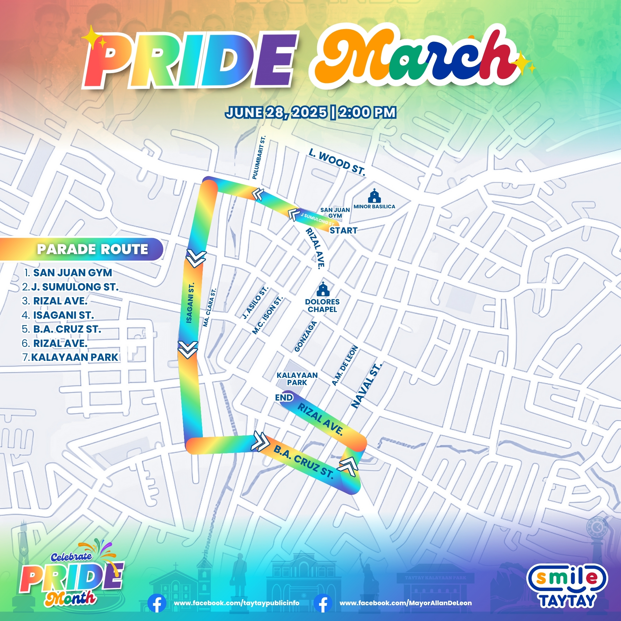 Taytay - TRAFFIC ADVISORY | Pride March 2025 Bilang bahagi ng ...