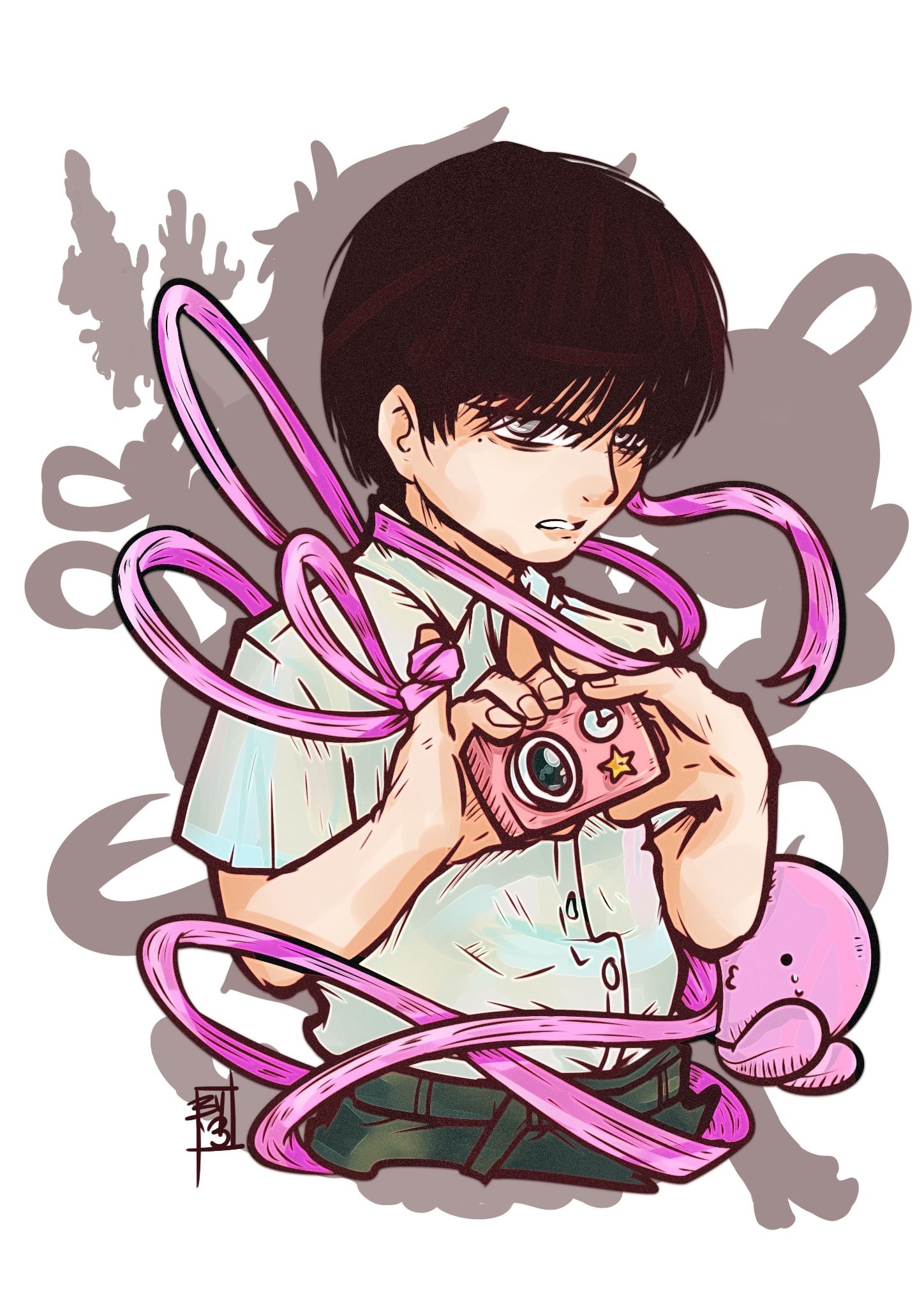 Artist: by13x on tumblr Source: Takopi's Original Sin x The Summer
