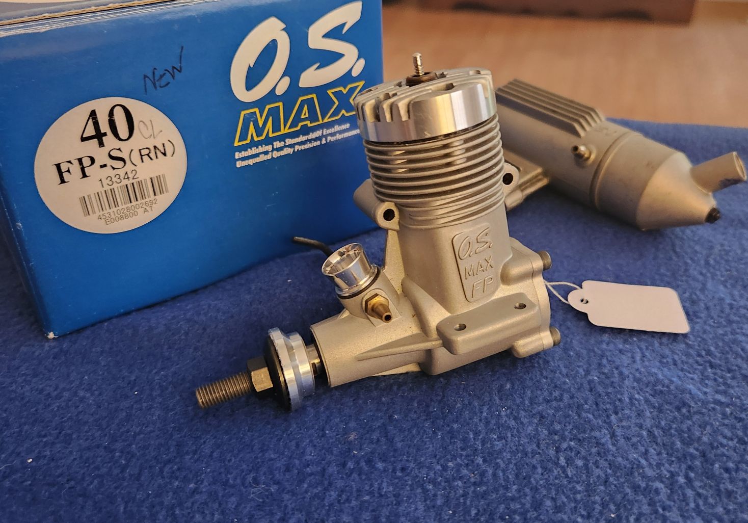 Is there interest in a vintage 1988 O.S. FP-40 model engine?