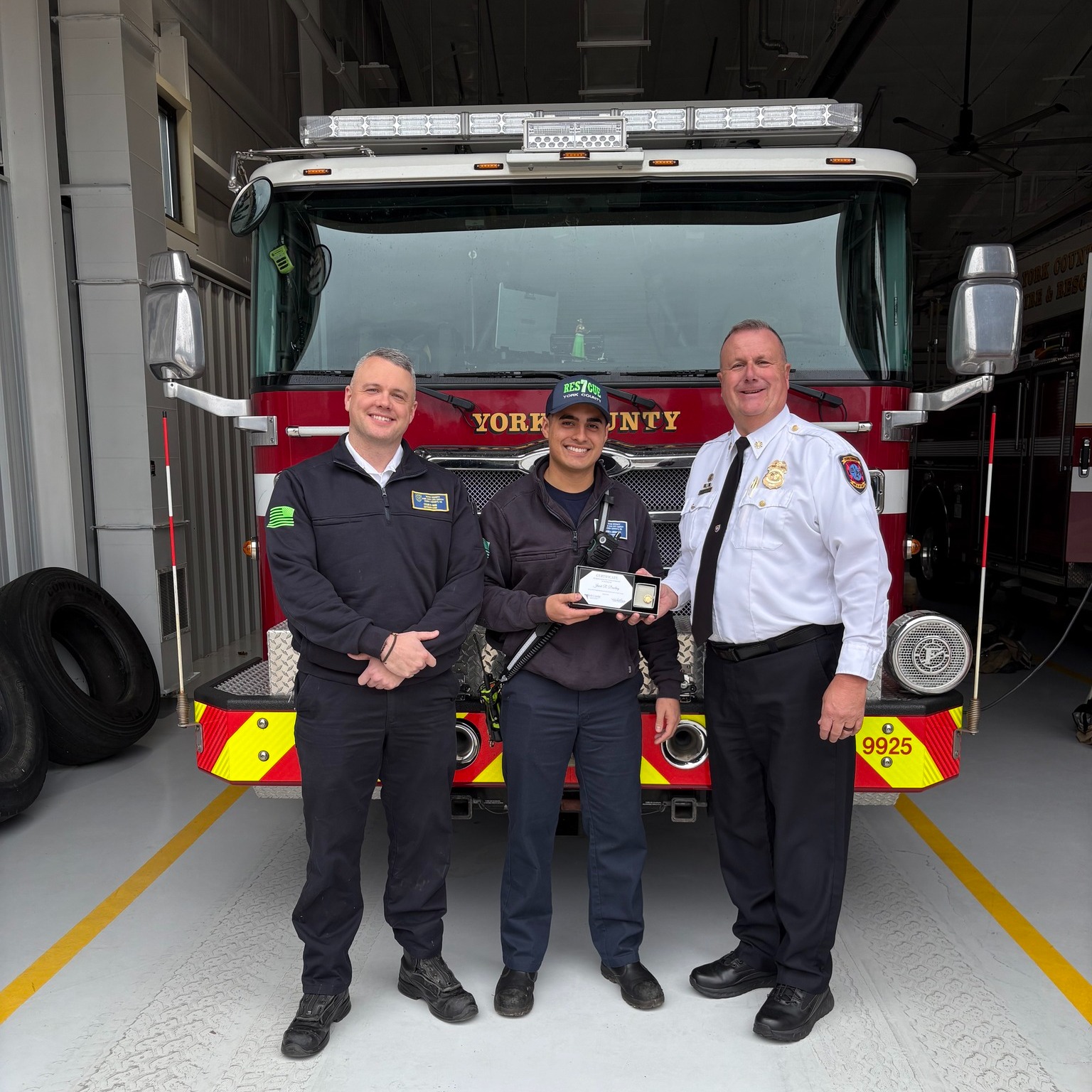 York - Senior Firefighter/Paramedic Jacob Dowling recently marked 5 ...