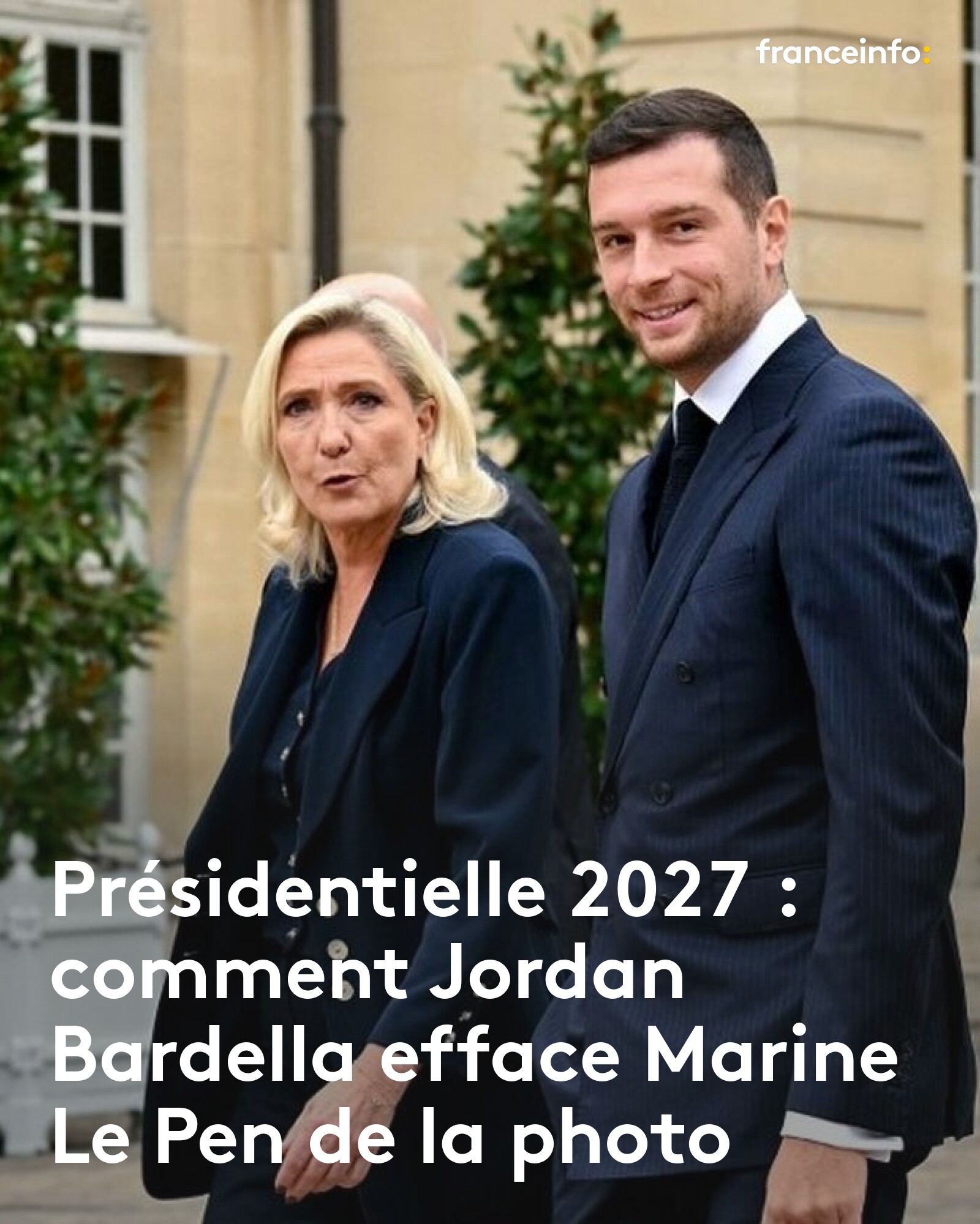 Franceinfo - Un sondage place Jordan Bardella largement en tête des ...