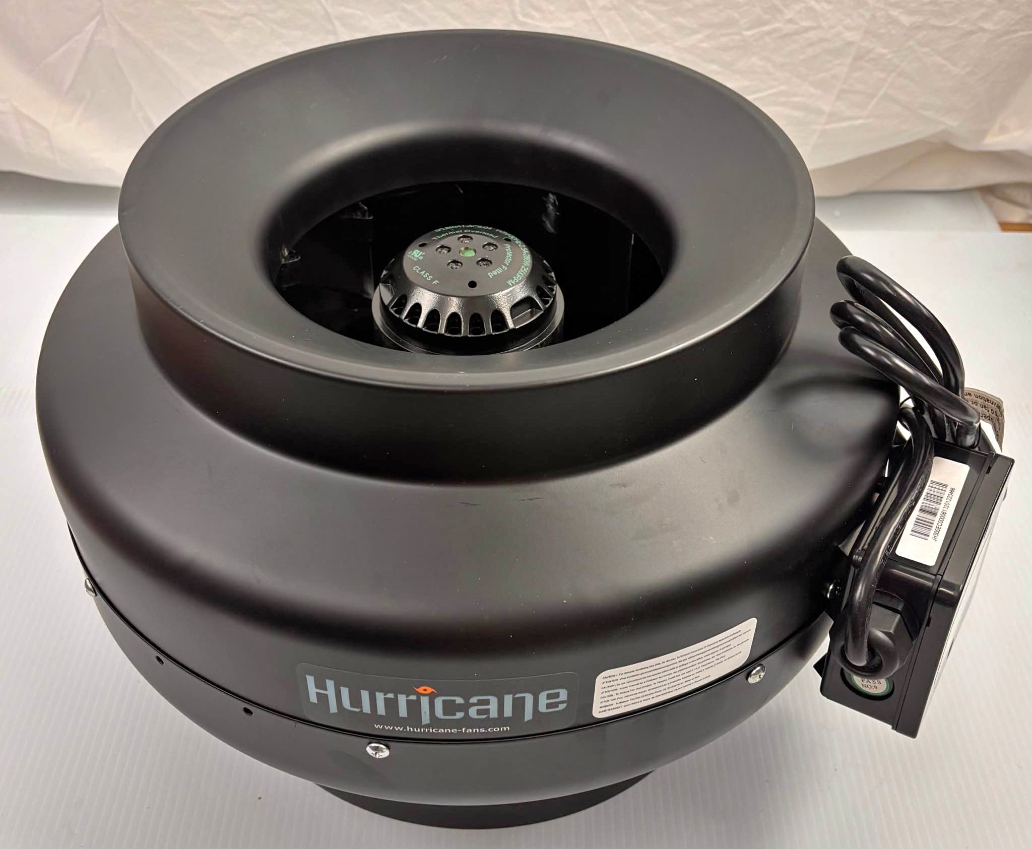 Hurricane Inline Fan 12 in 1060 CFM - HGC736590 12 inch - Fans ...