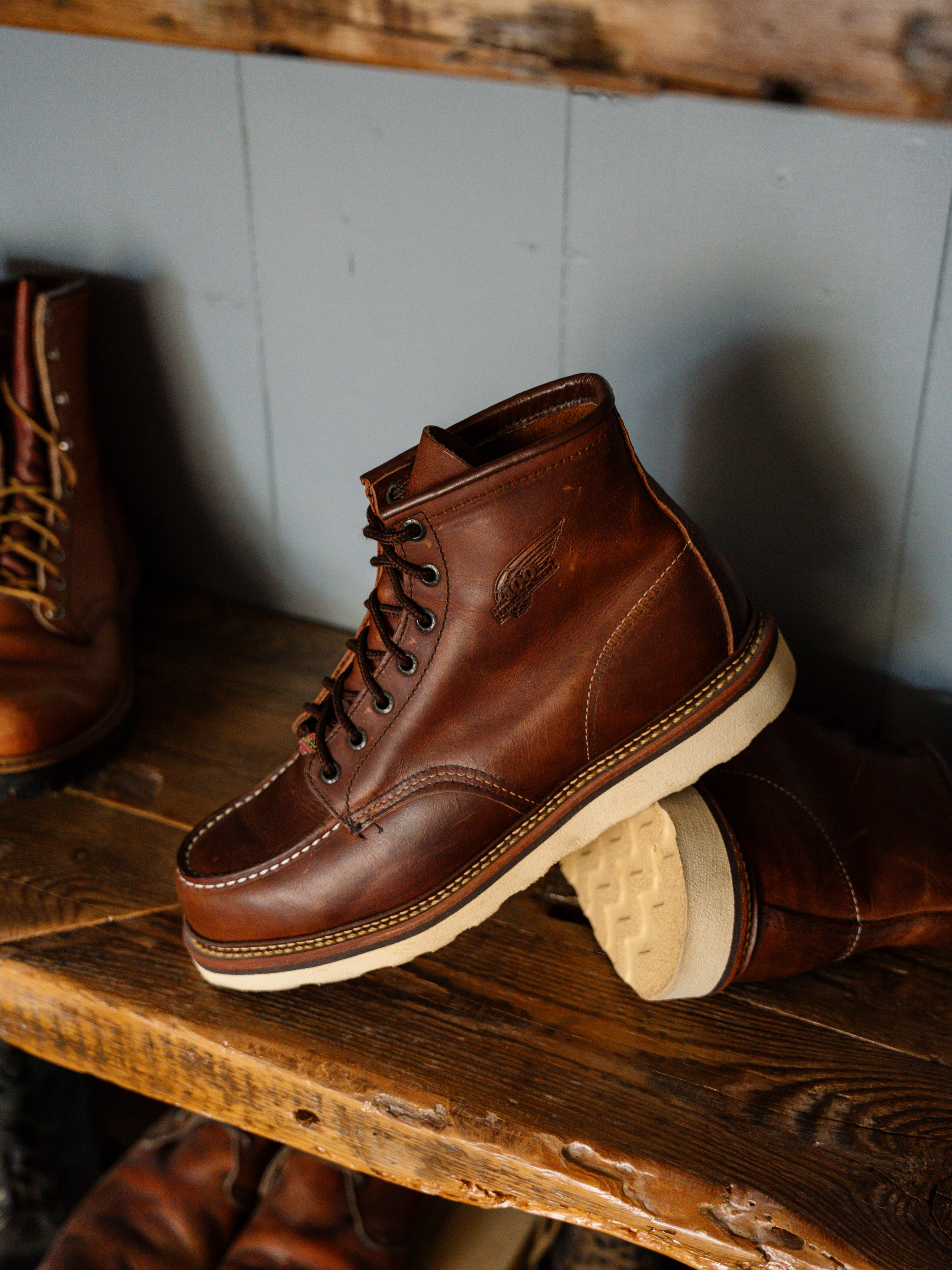Archives Monday: The original 1907 Moc Toe! Did you guys know that