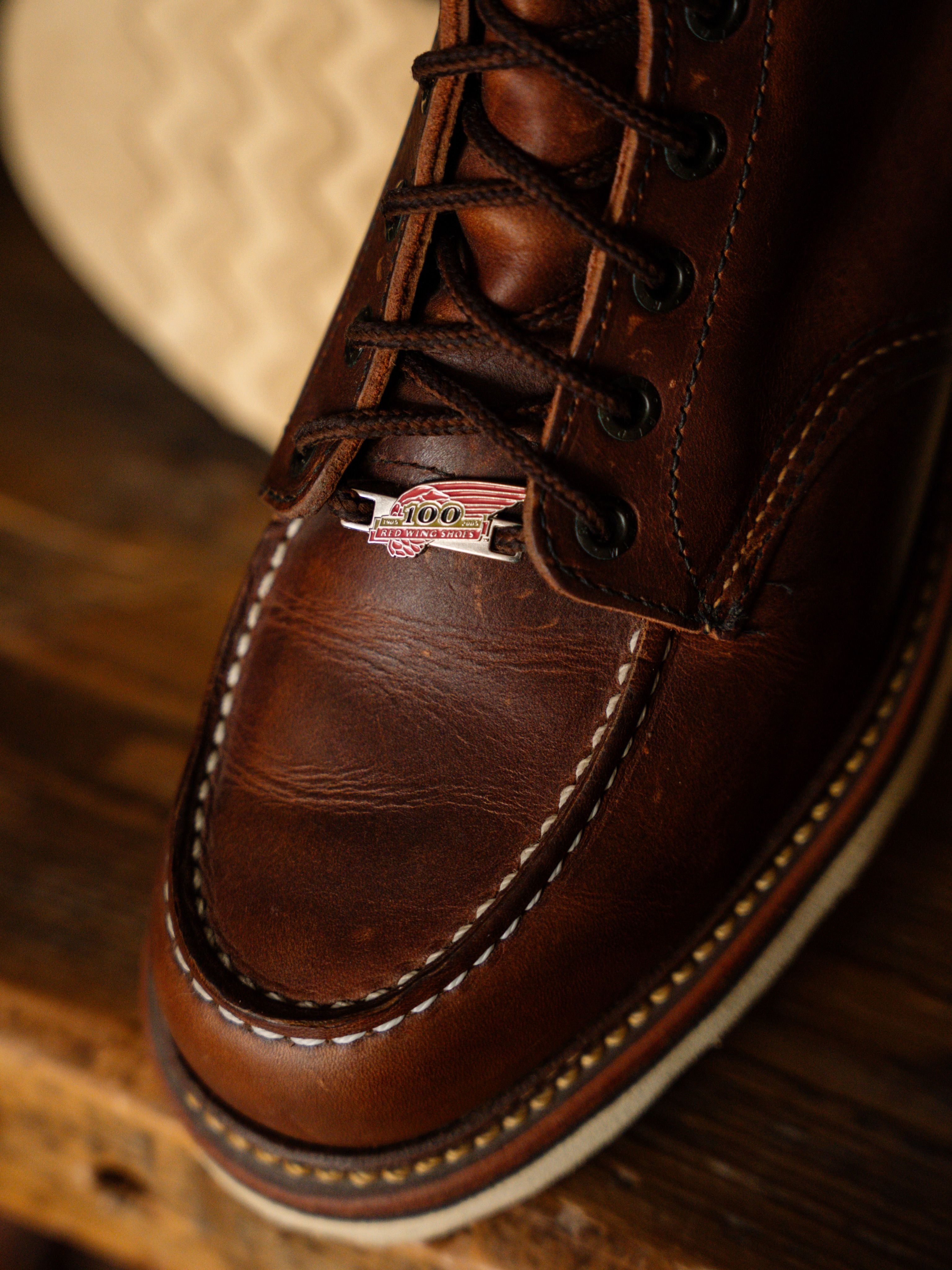 Archives Monday: The original 1907 Moc Toe! Did you guys know that