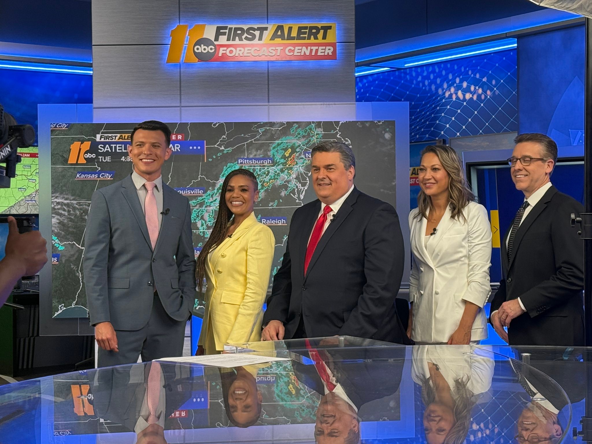Ginger Zee - Such a pleasure visiting with our team at... | Facebook