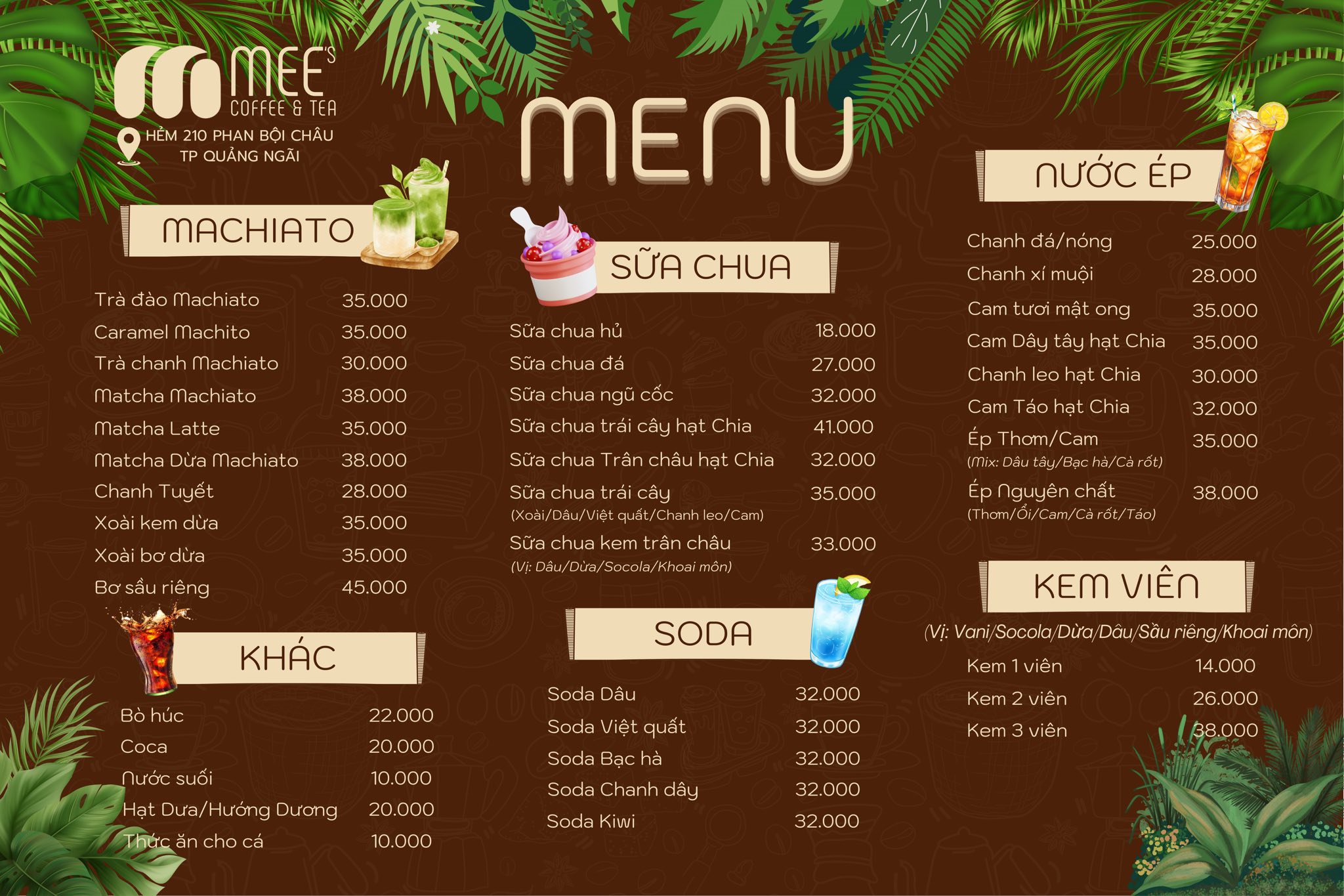 MEE’S Coffee & Tea | Quang Ngai
