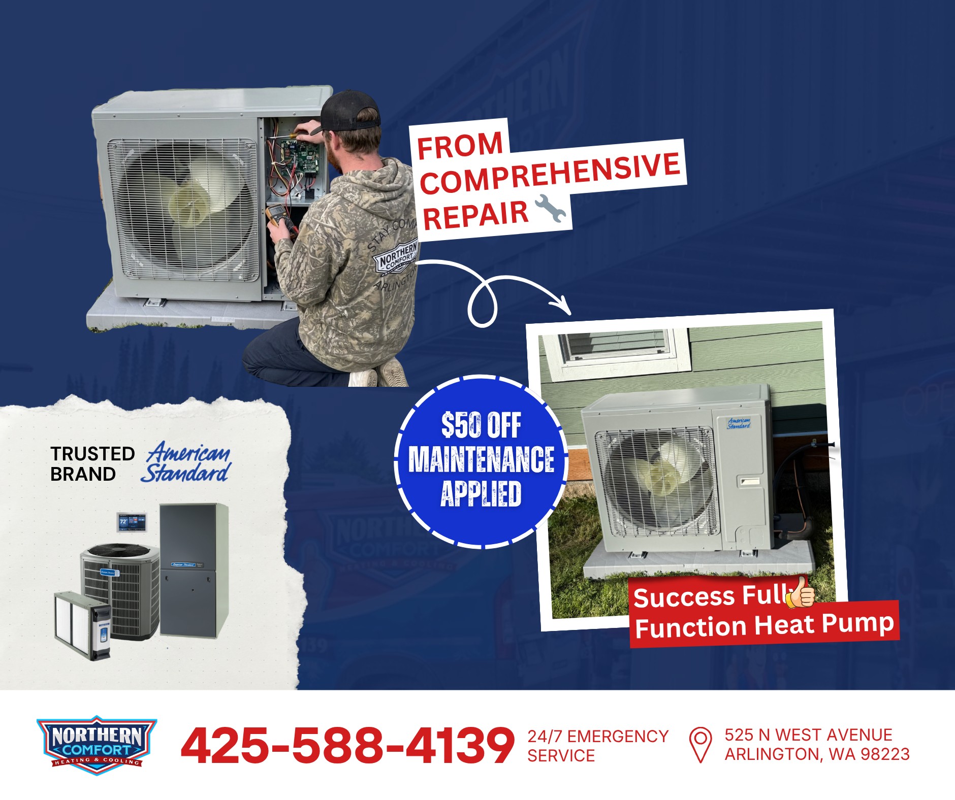 Northern Comfort Heating & Cooling | Arlington WA