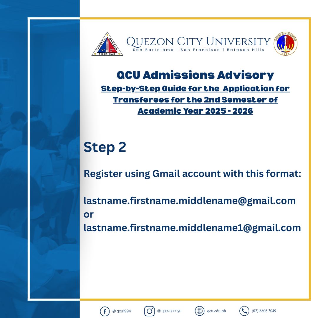 Quezon City University added a... - Quezon City University