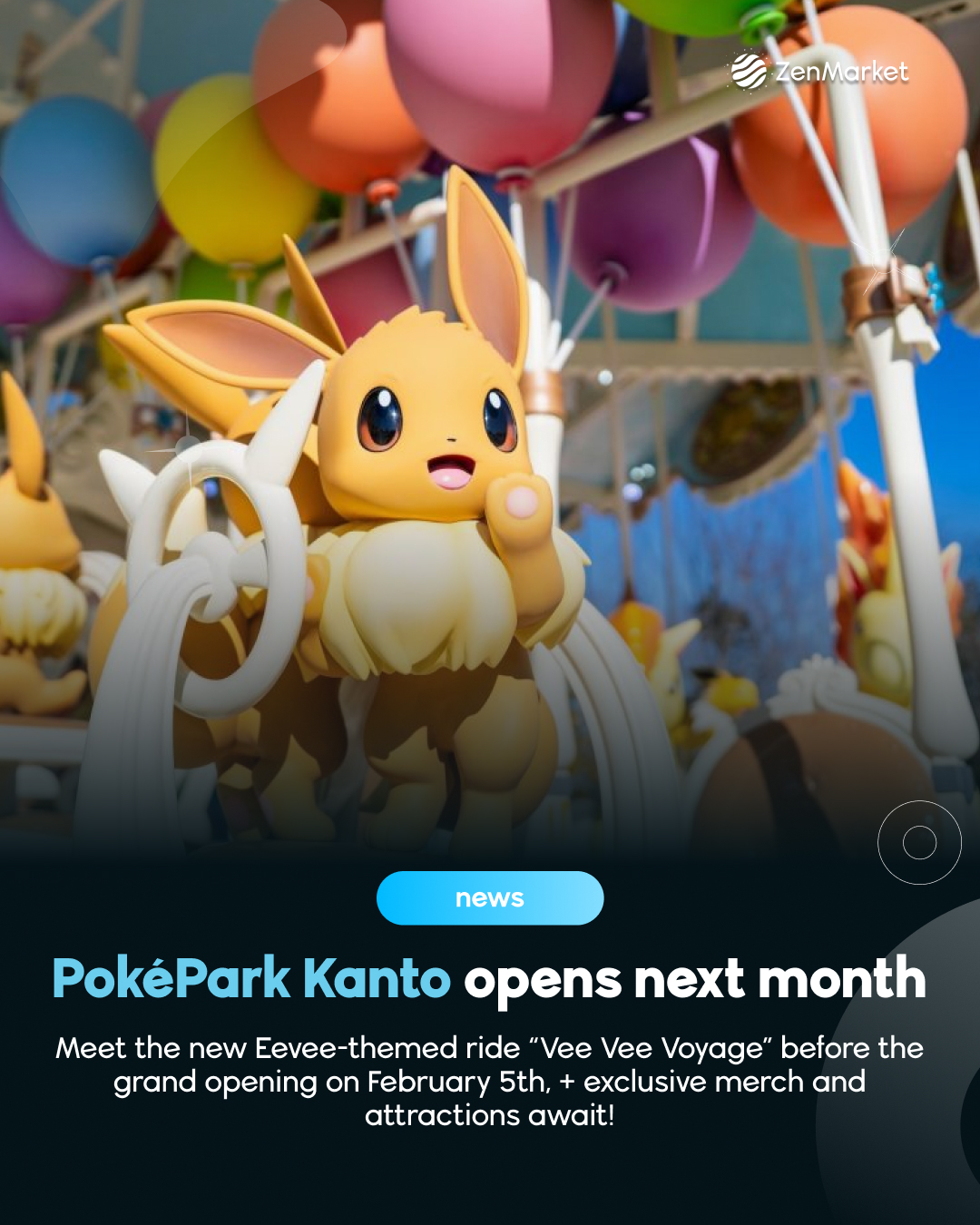 Japan - Japan’s first permanent outdoor Pokémon theme park, PokéPark ...