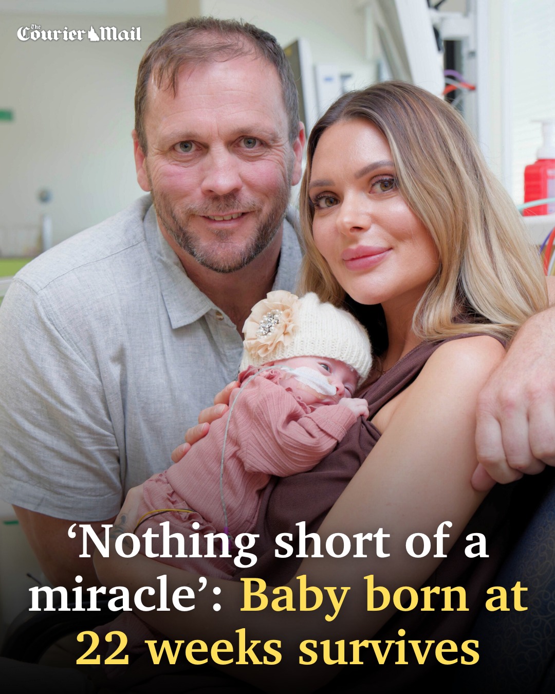 Courier Mail - A Qld baby born more than four months early... | Facebook