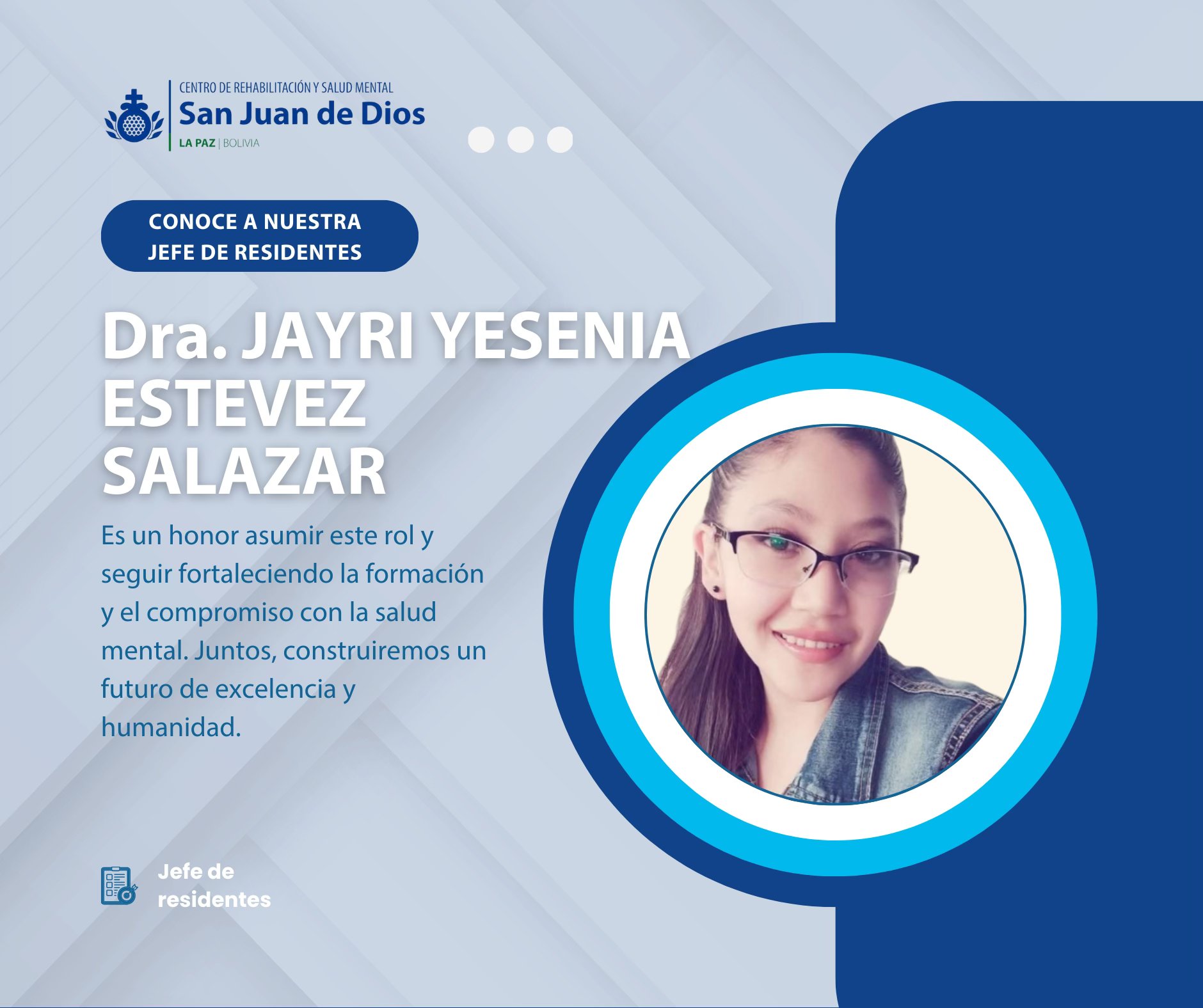 San - ¡Felicidades, Dra. Jayri Yesenia Estevez Salazar! Desde el Centro ...