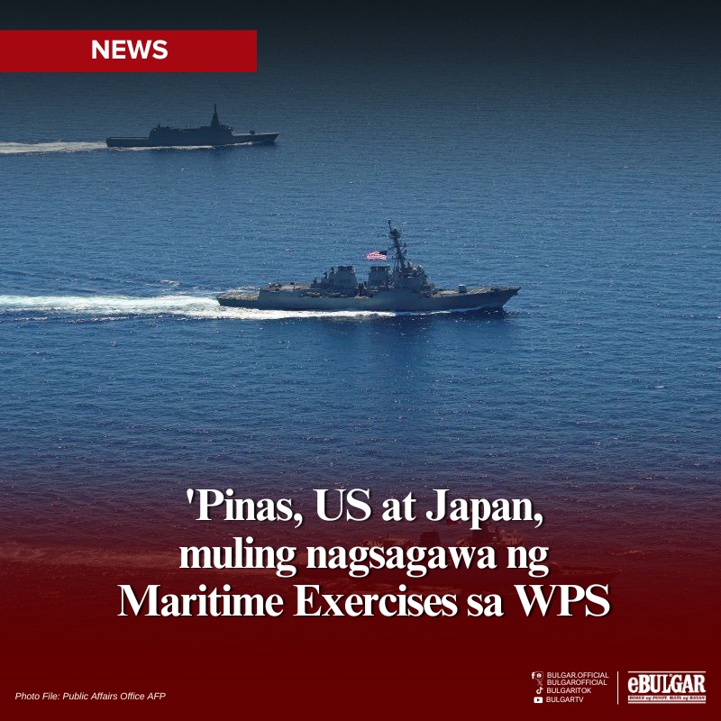 BULGAR - Nagsagawa ng panibagong multilateral maritime cooperative ...