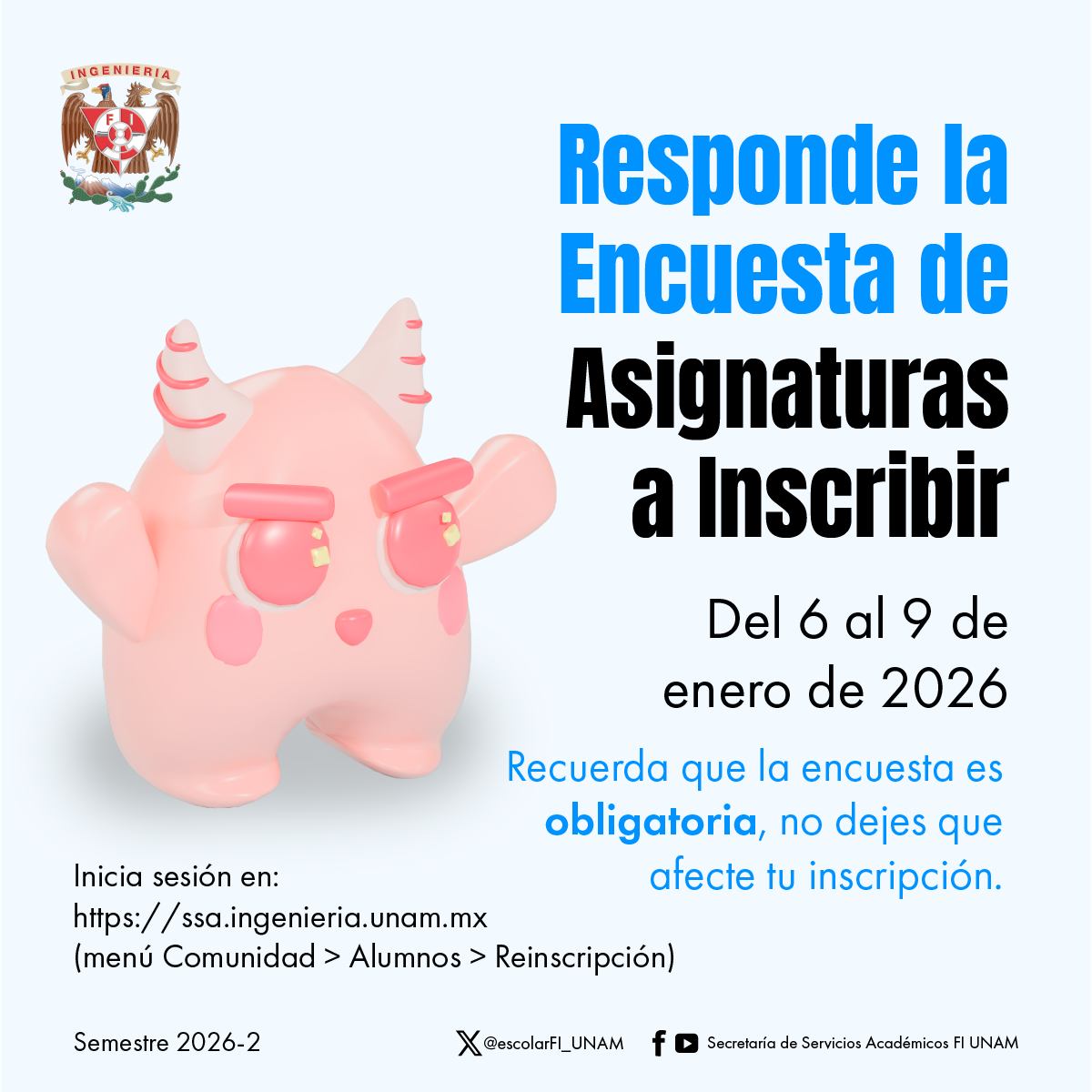 Atención, comunidad de la #FIUNAM... - Gacetadigitalfi Unam | Facebook