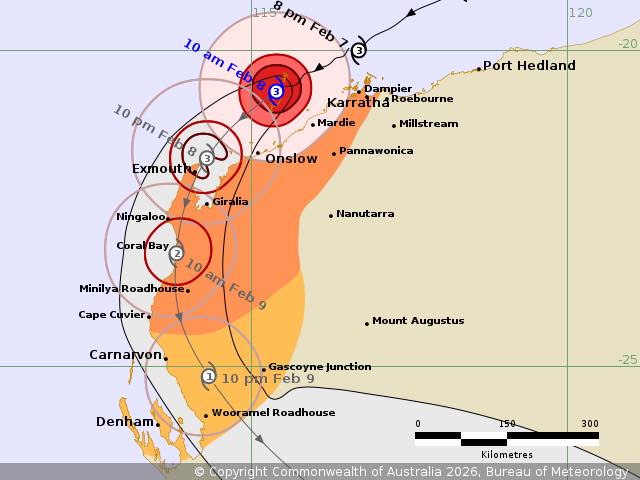 Perth - TROPICAL CYCLONE ADVICE NUMBER 31 Issued at 10:02 am WST on ...