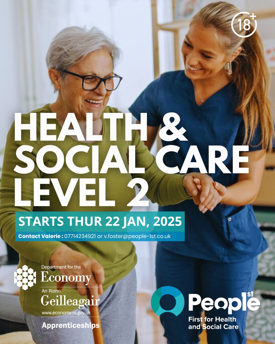 People - NEW Level 2 Health & Social Care Qualification - Starting ...