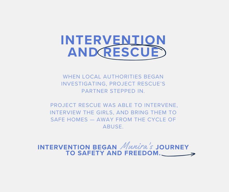 Project Rescue - Munira’s story represents countless girls... | Facebook