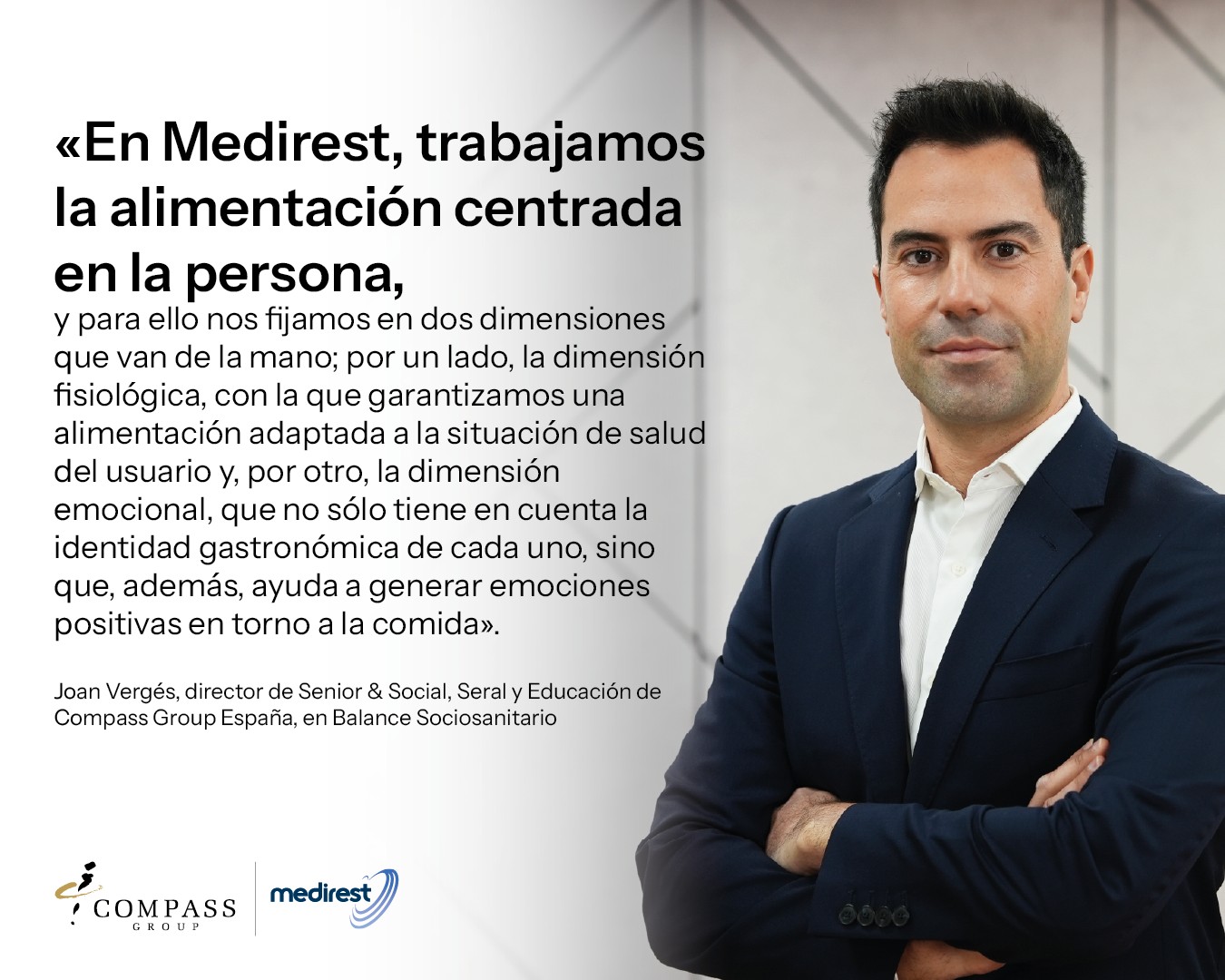 Compass - «En Medirest España, trabajamos la alimentación centrada en ...