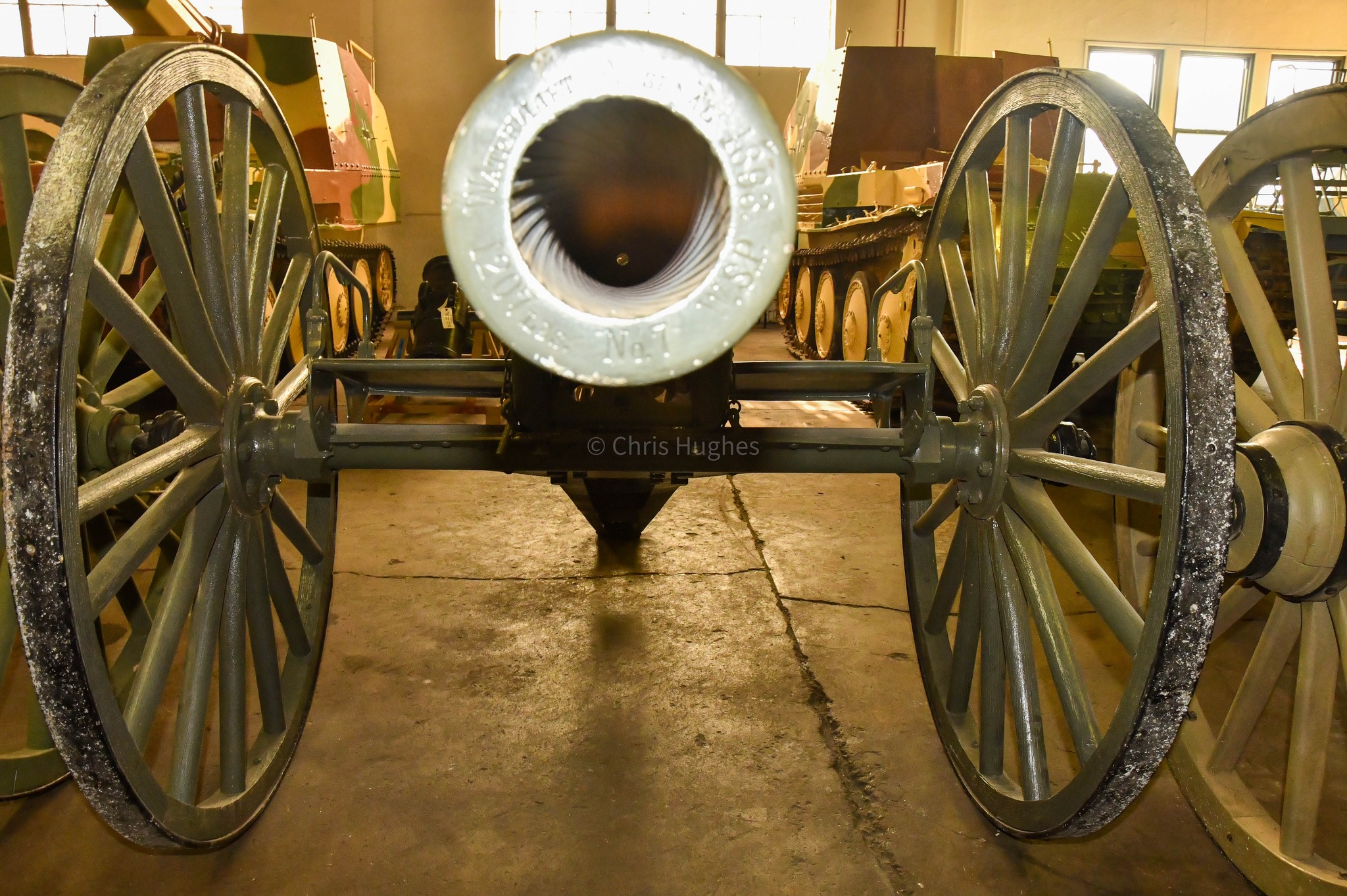 Toadman's - U.S. Army M1891 3.6-inch Rifle in storage at the U.S. Army ...