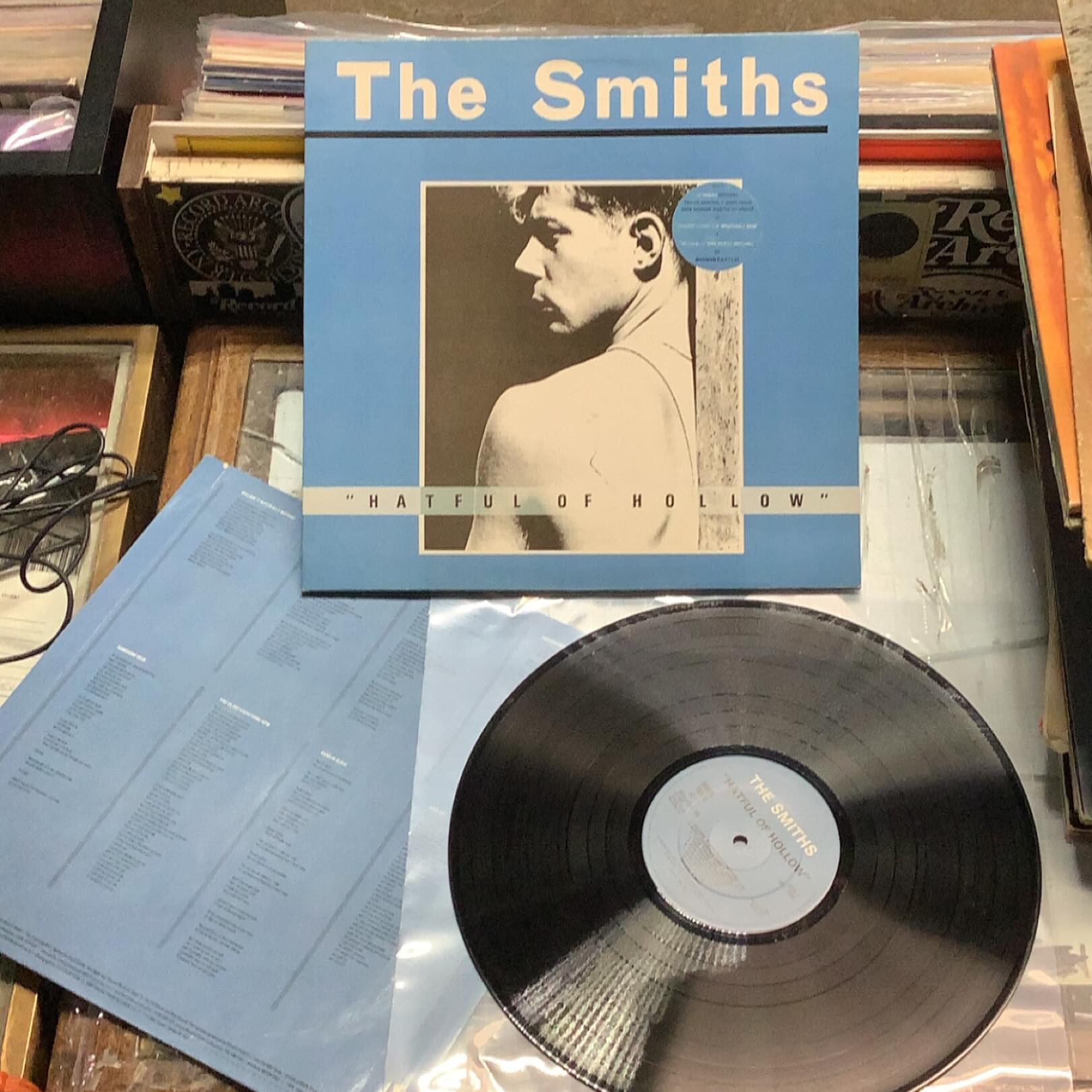 HATFUL OF HOLLOW OG UK press with jacket misprint #thesmithsfans