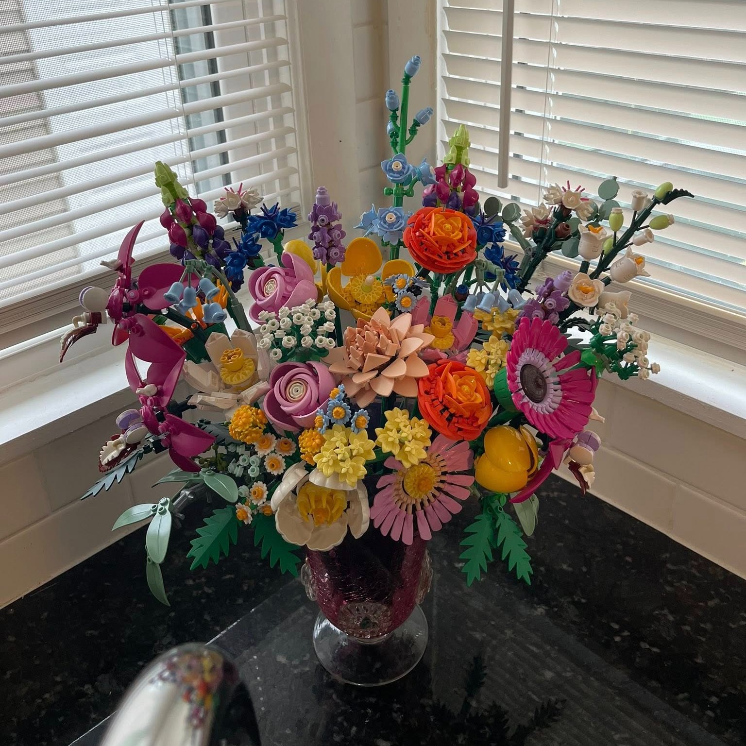 I combined the LEGO wild flowers,... - Beyond the Brick | Facebook