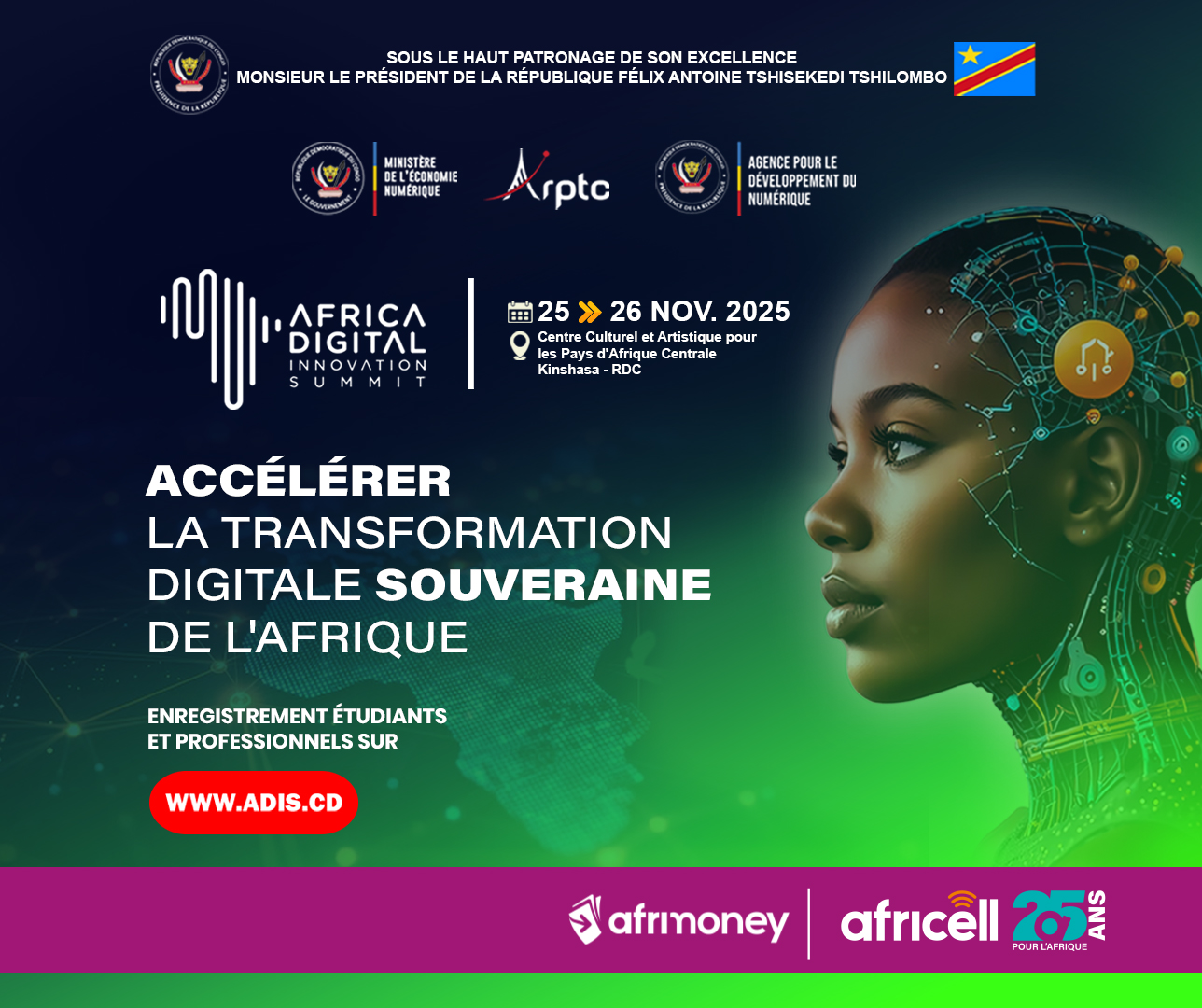 Africell - 📍 Africell RDC accompagne l’Africa Digital Innovation Summit ...