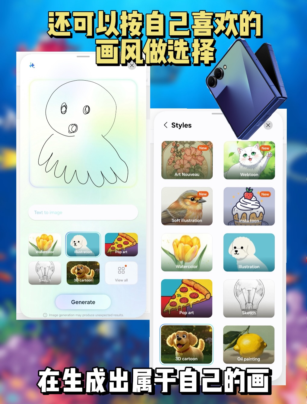 Zing Gadget 中文版 - 手机就能把手绘变漫画？！Galaxy AI × Nano Banana... | Facebook