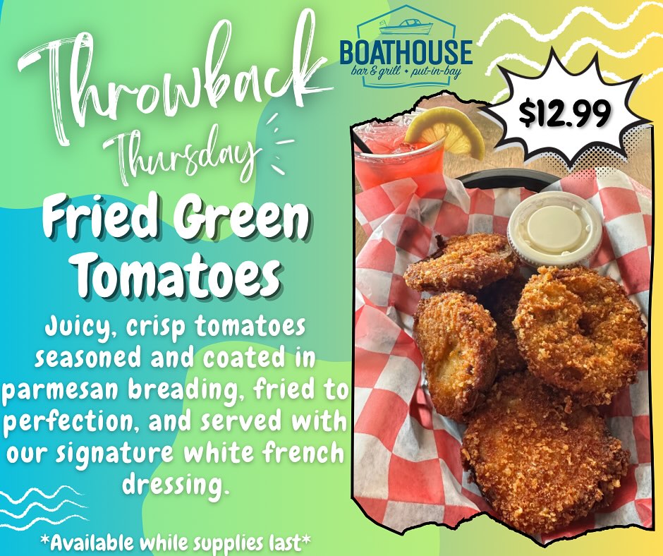 Boathouse Bar - Throwback Thursday! This week’s old menu... | Facebook