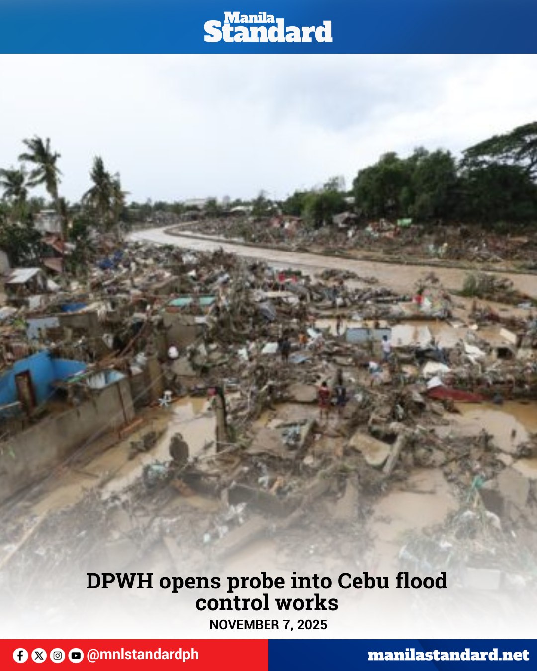 Manila Standard - DPWH Secretary Vince Dizon said the... | Facebook