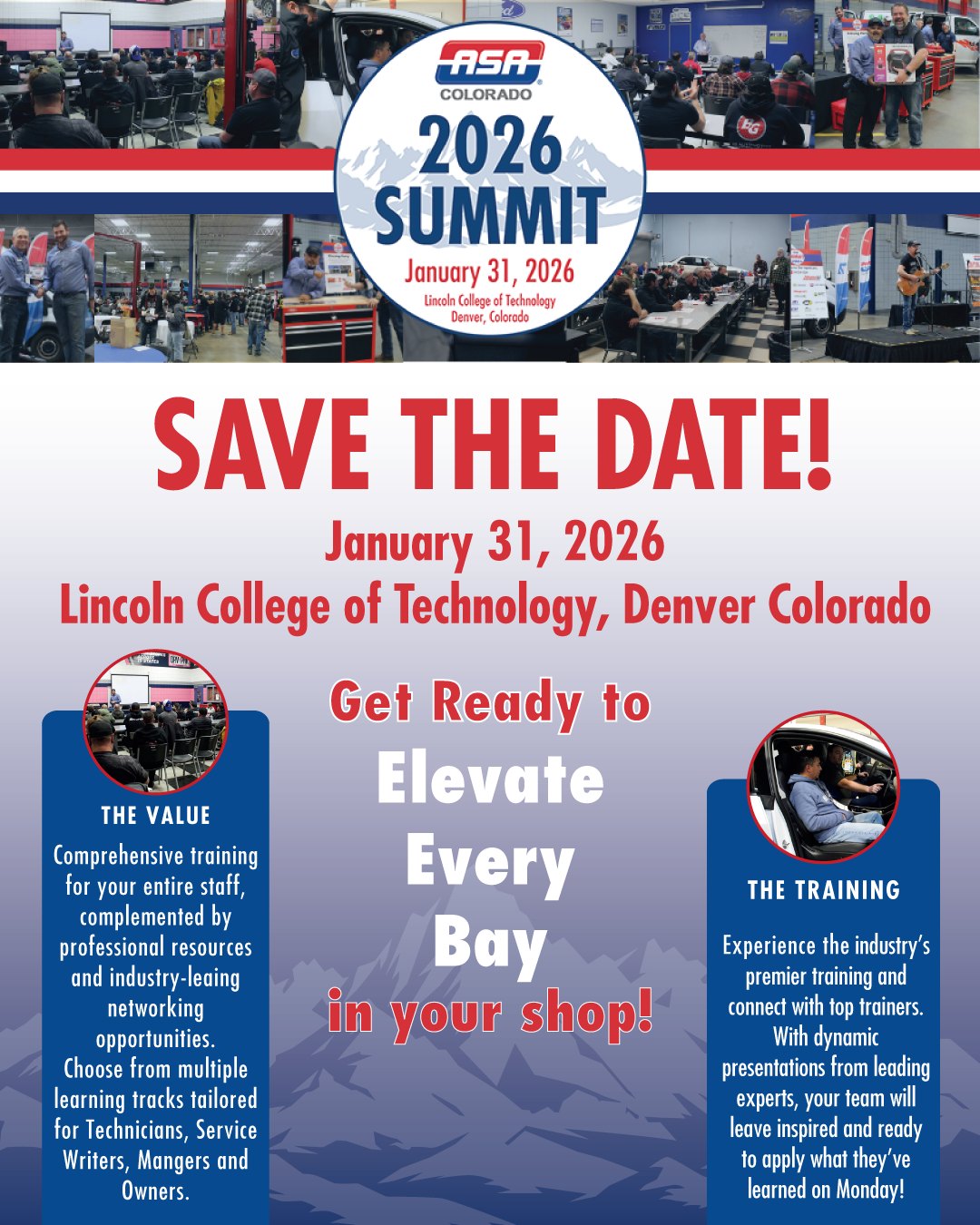 ASA Colorado - SAVE THE DATE — ASA Colorado Summit 2026... | Facebook