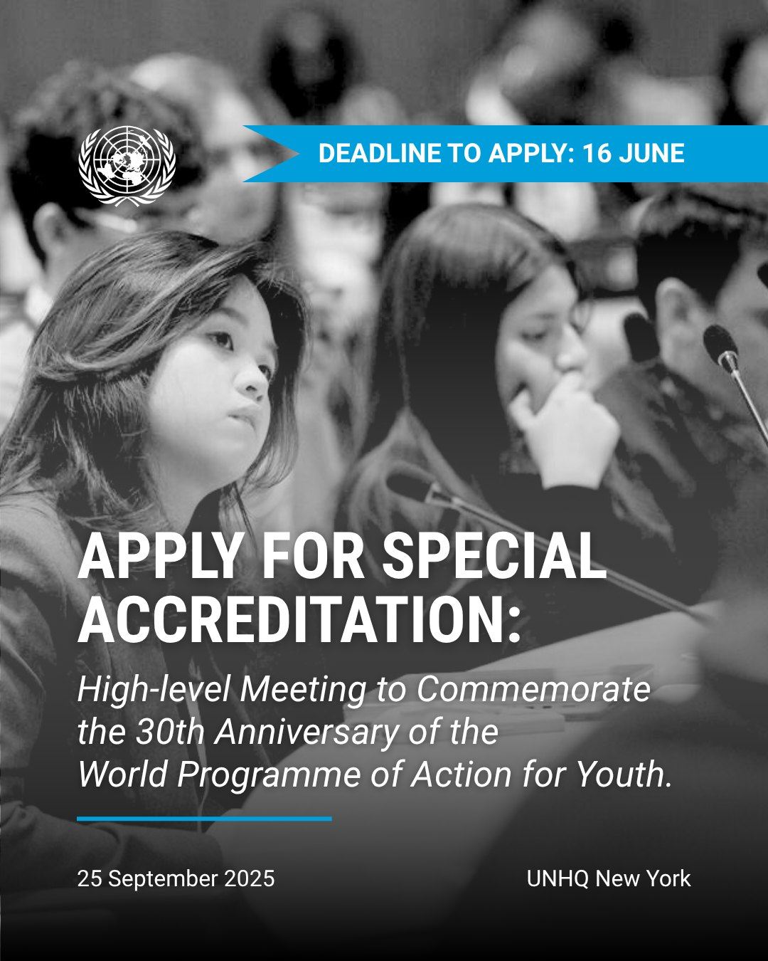 🌍 Youth at the UN: Your voice matters! In celebration of the 30th ...