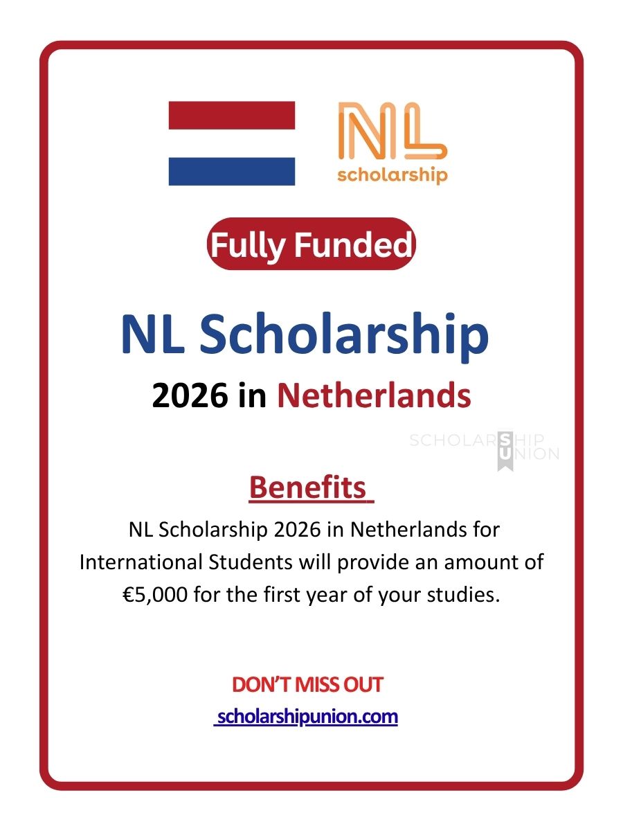 Scholarship - NL Scholarship 2026 in Netherlands | Funded 👉Apply now ...