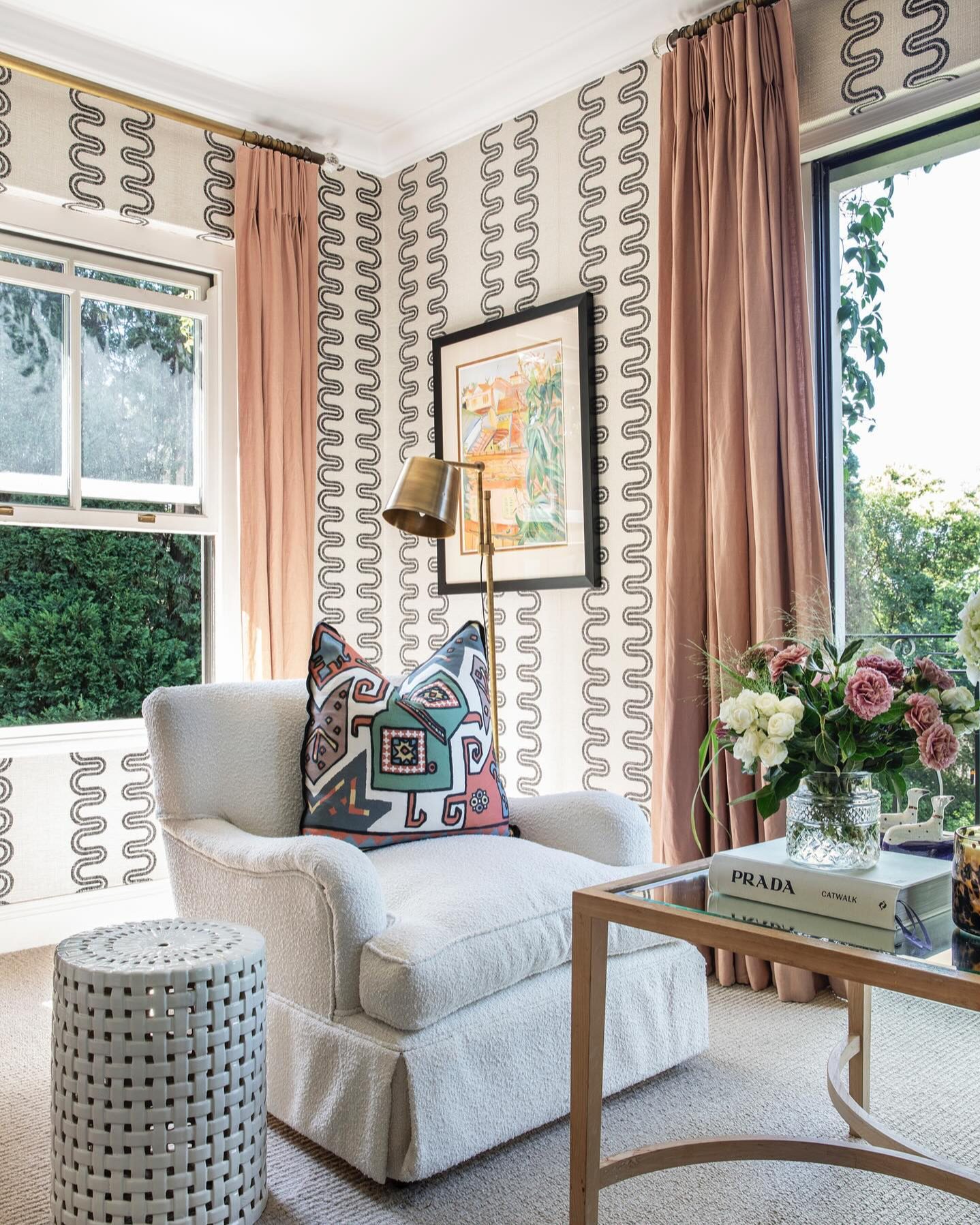Thibaut - Light, bright, and perfectly patterned. @sloanedesign ...
