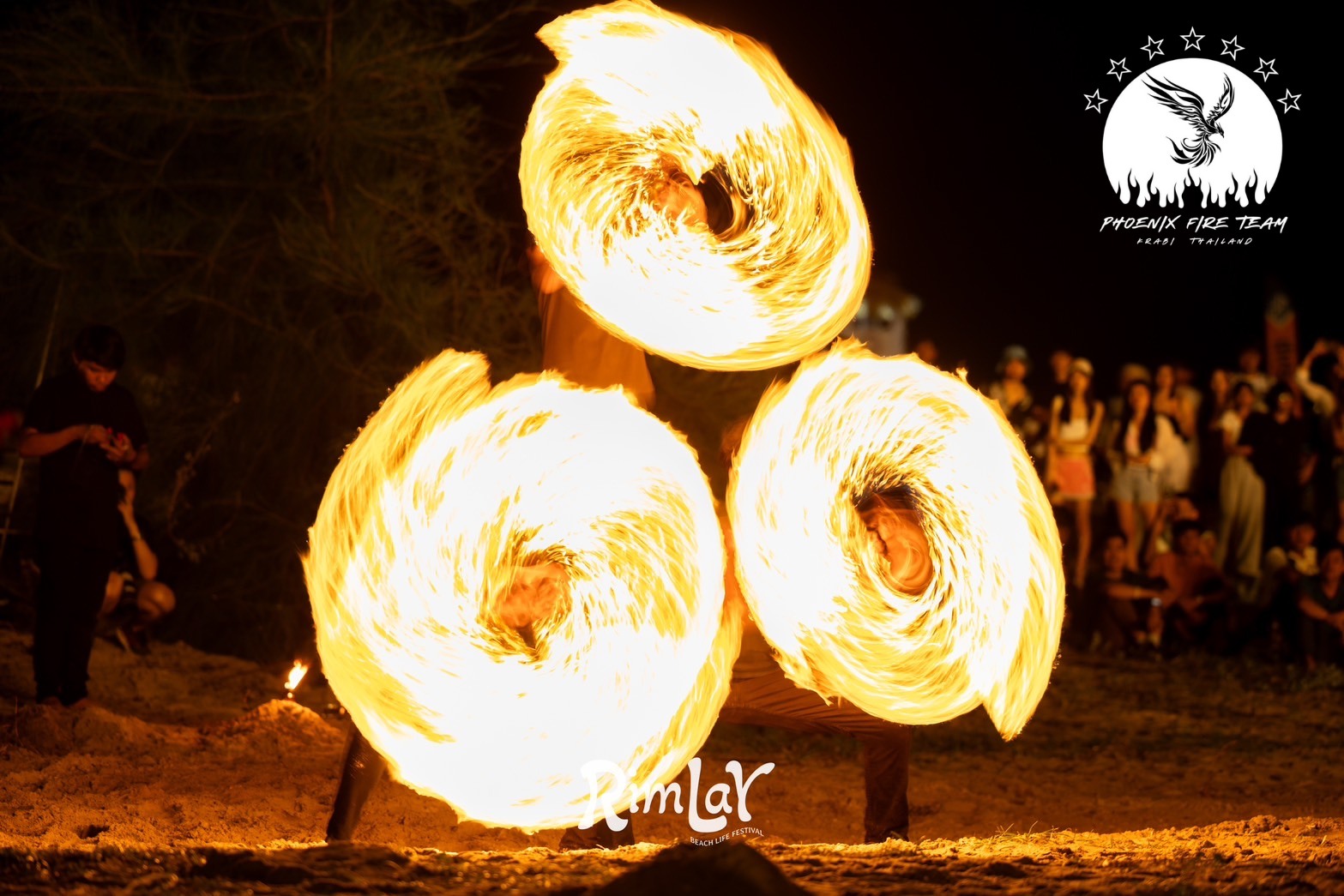 Phoenix Fire Show & LED Performance | Krabi