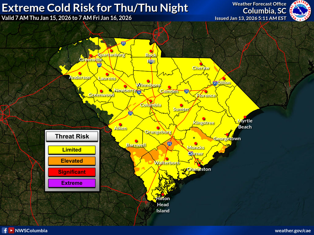 Daniel - A cold weather advisory is possible for Thursday night into ...