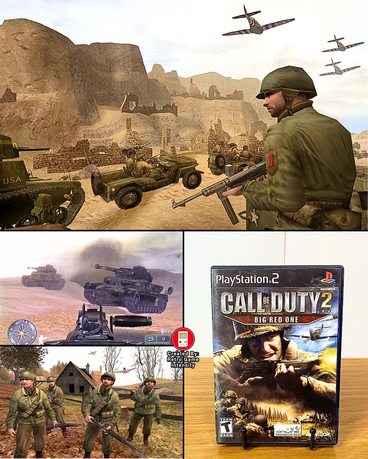 The most iconic appearance of this guy was in Call of Duty 2 Big