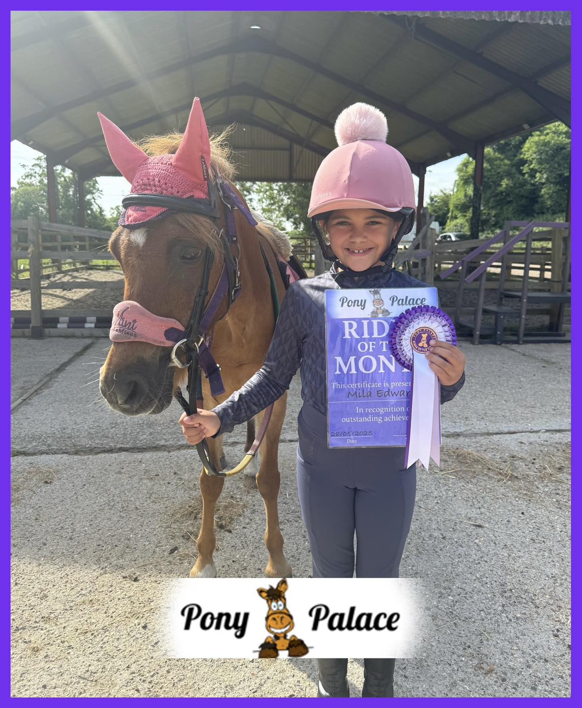 Pony Palace - 🎉 RIDER OF THE MONTH 🎉 We’re so excited to... | Facebook