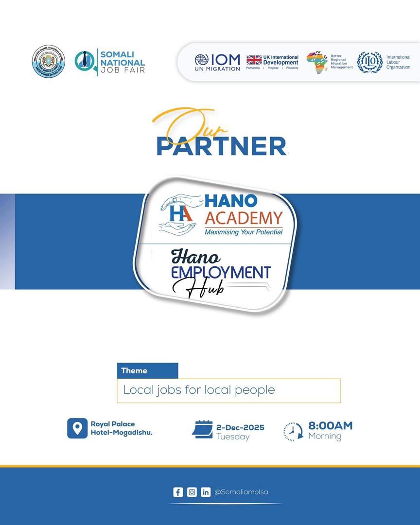 Hano - Hano Academy waxaan si rasmi ah ugala shaqeynaynaa (Partner ...