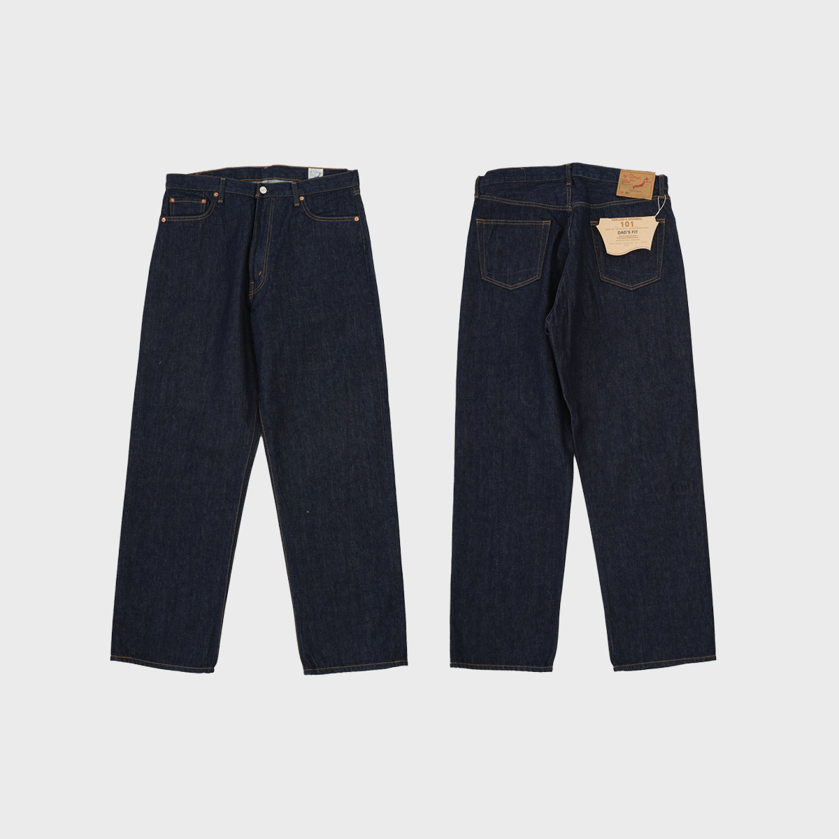 Pronto - 101 DADS FIT DENIM PANTS COLOR: ONE WASH SIZE: 1 / 2 / 3 / 4 ...