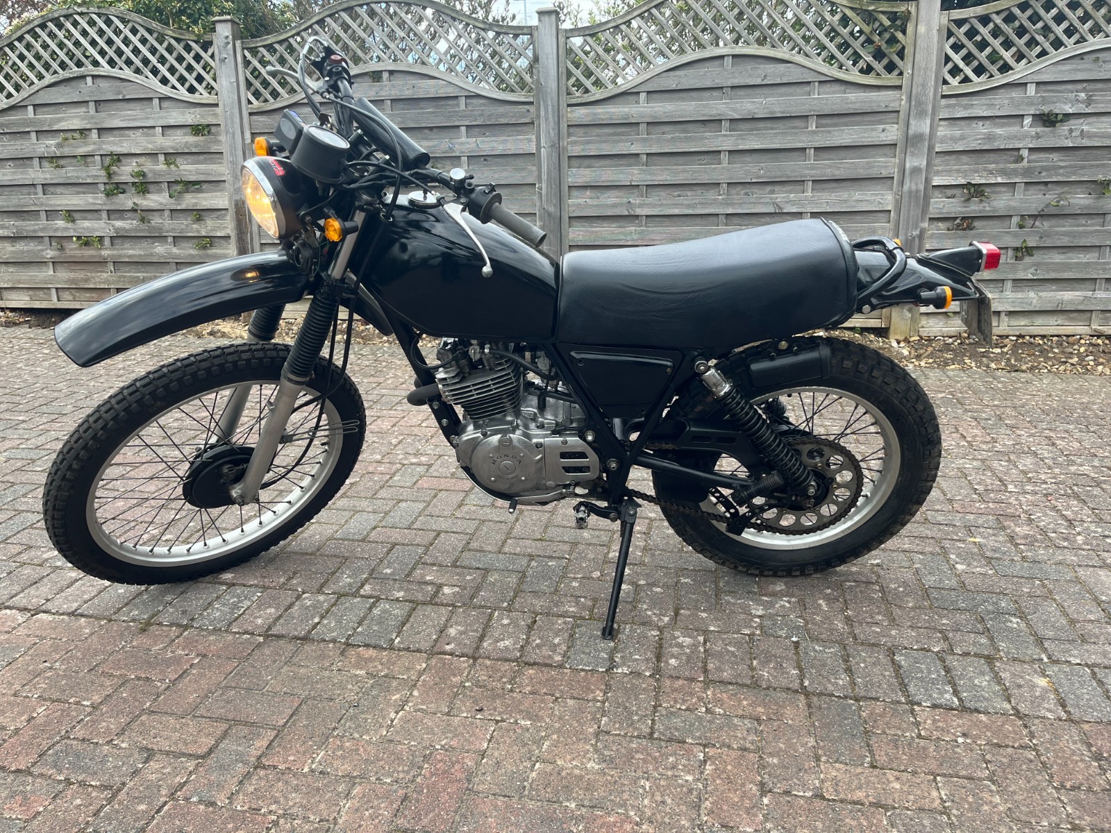 Check out this 1980 Honda XL250S with just 22K miles and a full 