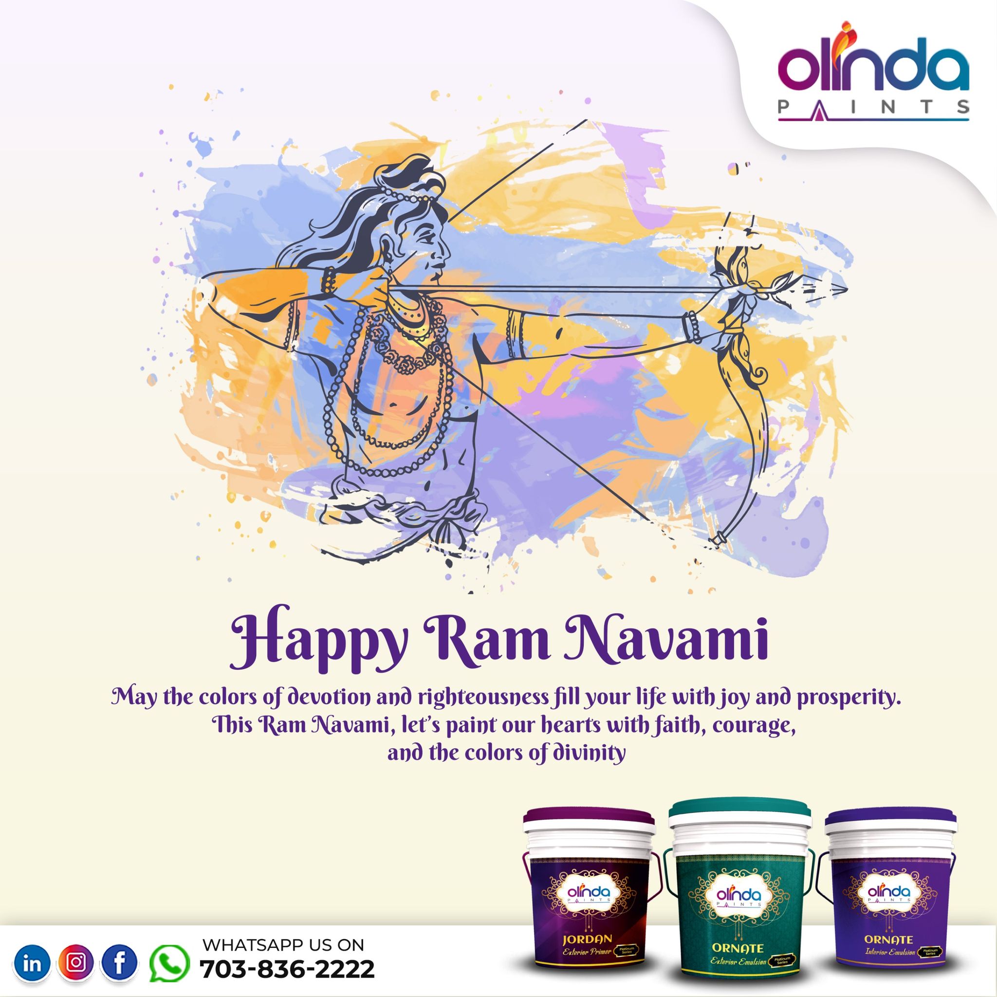 Olinda - Happy Ram Navami! 🙏 May the colors of devotion and ...