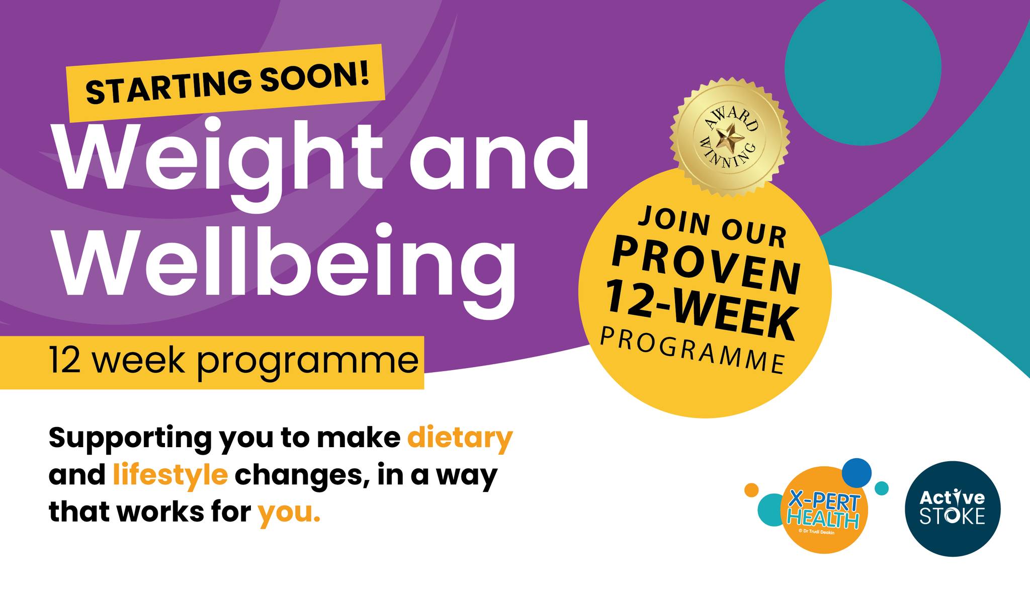 Shapes - Our award-winning Weight and Wellbeing Programme is back. Led ...