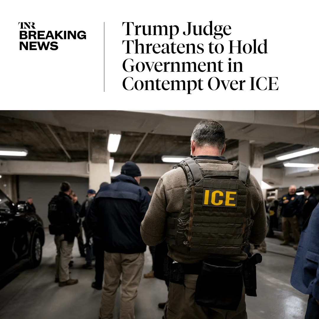 A Trump-appointed judge was so upset... - The New Republic | Facebook
