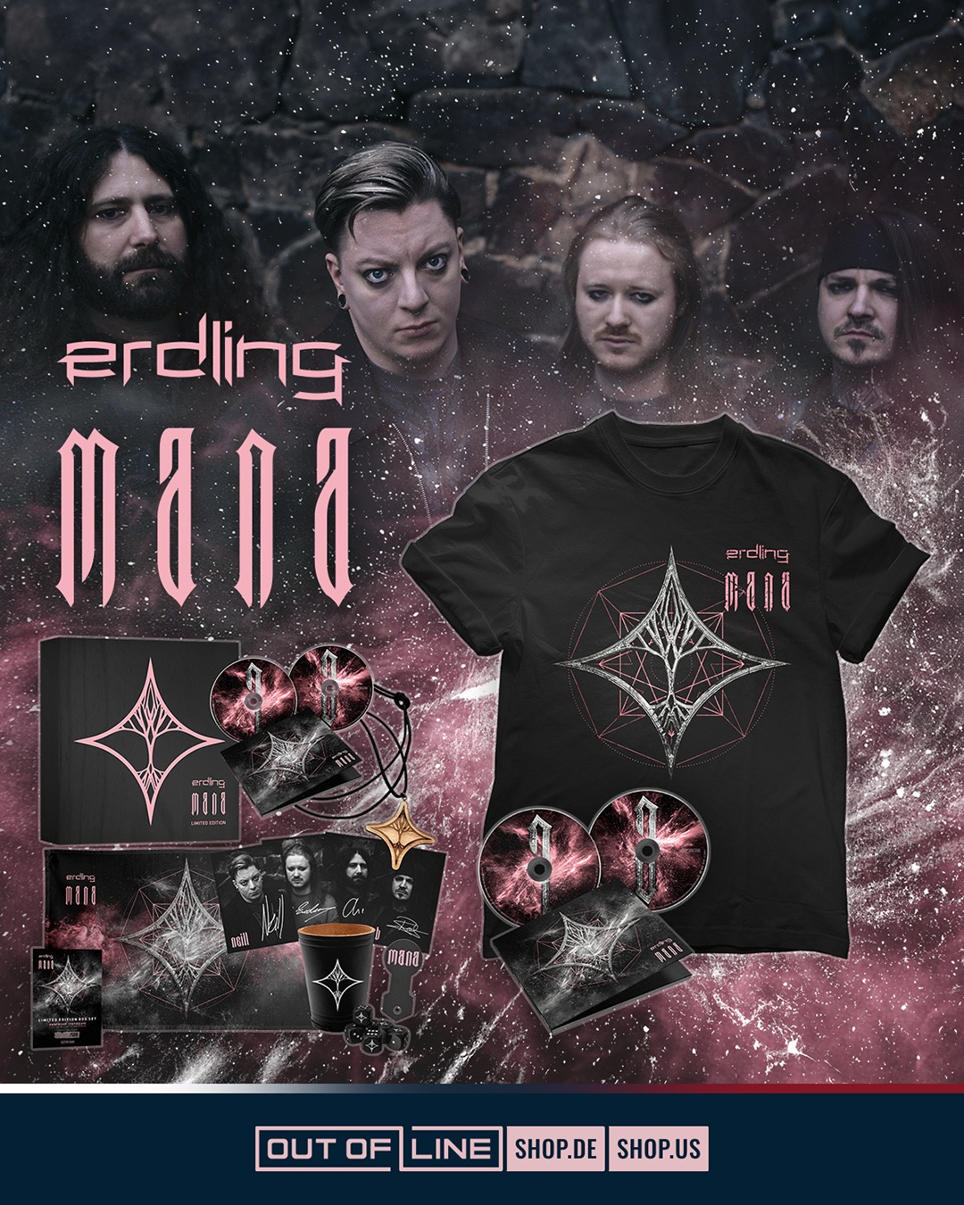 Mana Diagram signed with Avalon label