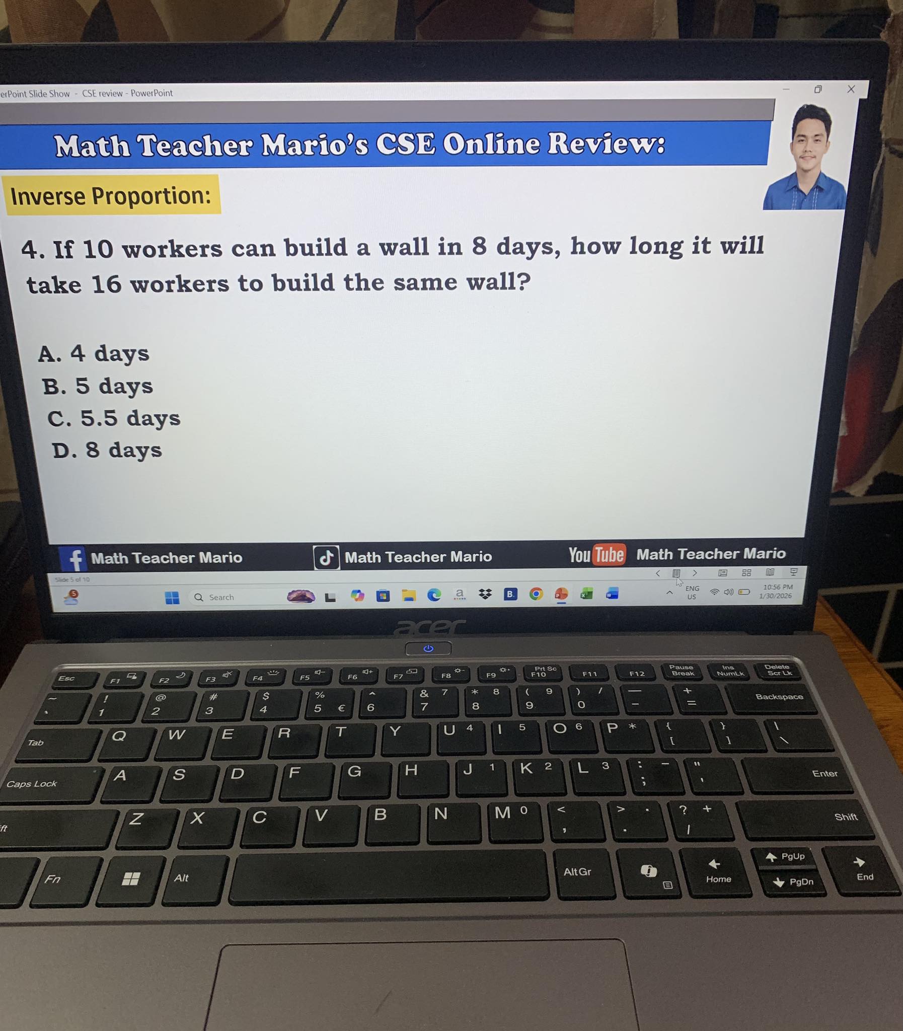 Join our online review‼️ Message the... - Math Teacher Mario | Facebook