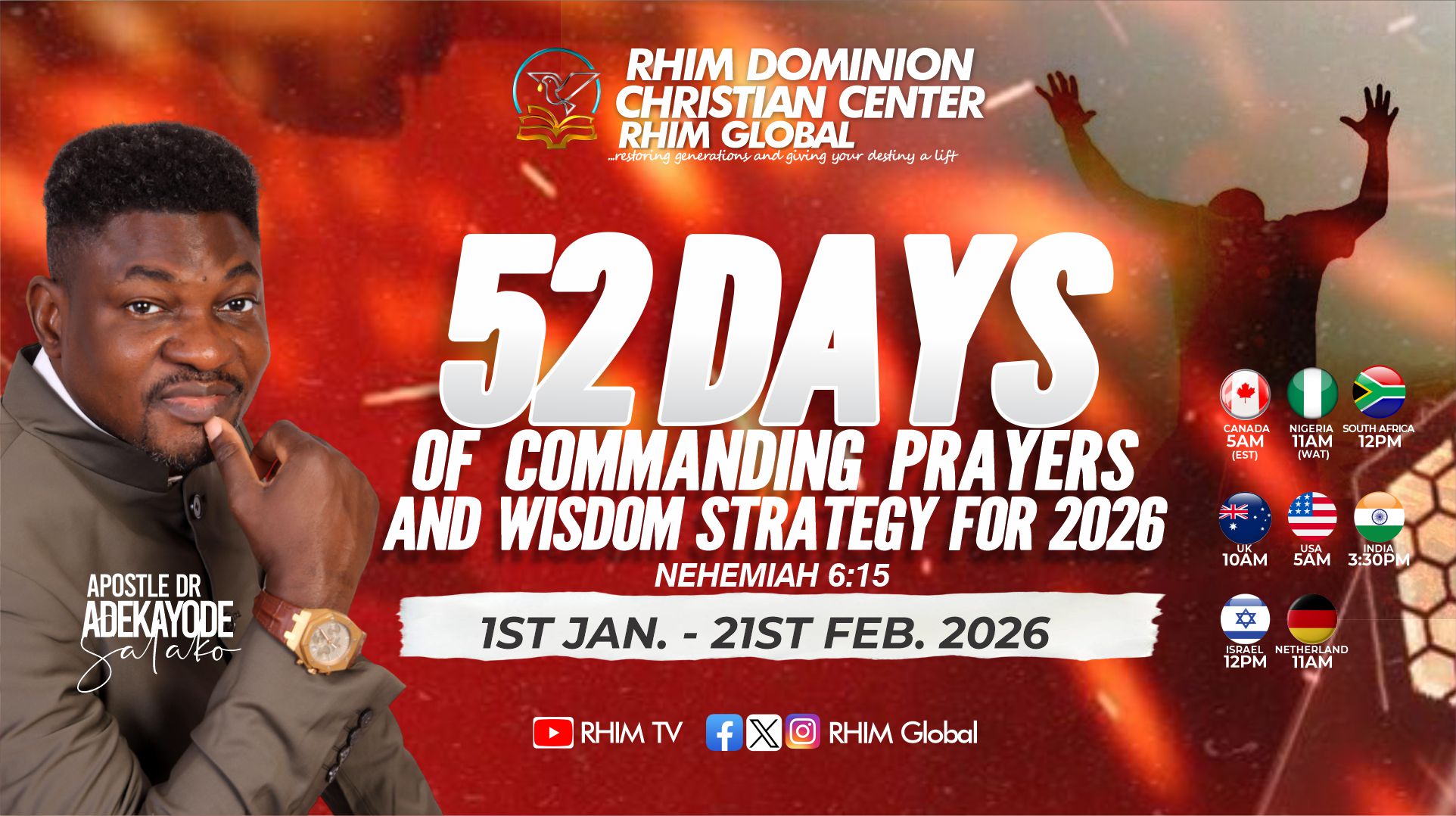 🎄 Merry... - RHIM Dominion Christian Center, United Kingdom | Facebook
