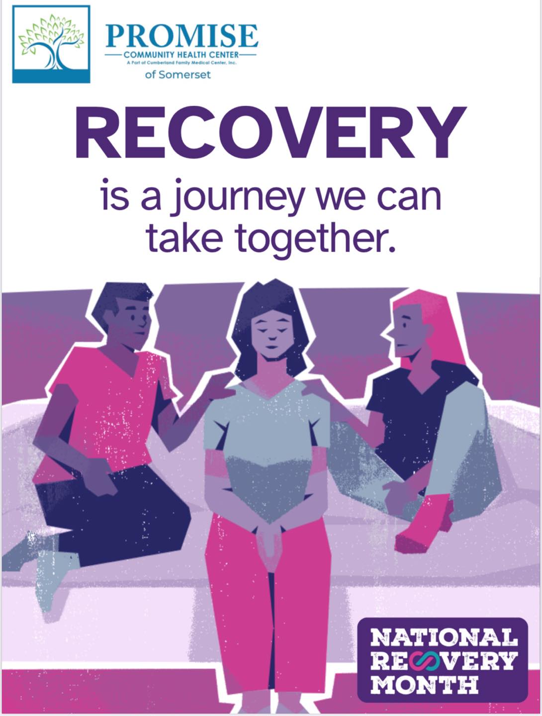 💜 National Recovery... - Promise Community Health Center | Facebook