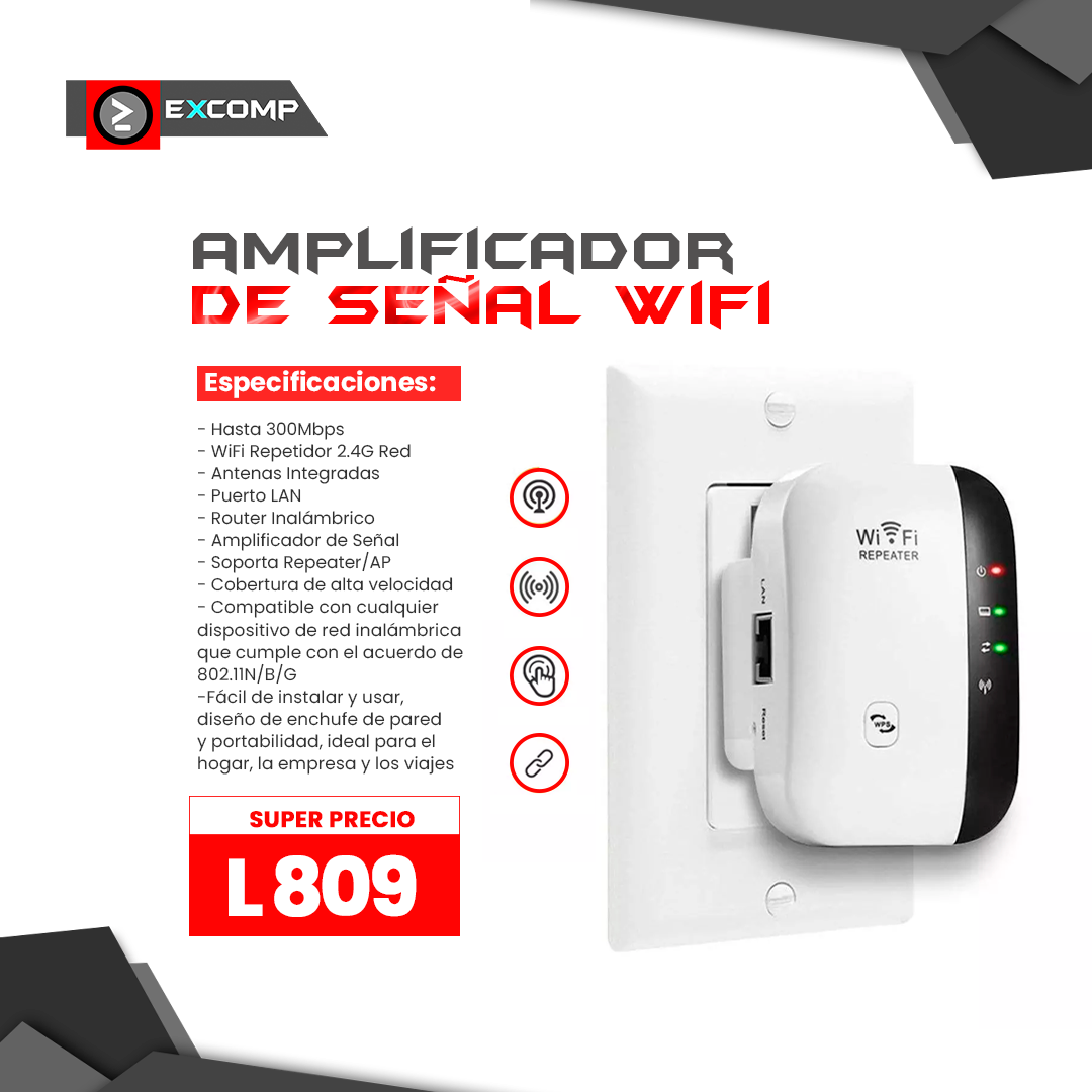 Excomp - Que no te falte la señal a donde quiera que vayas...
